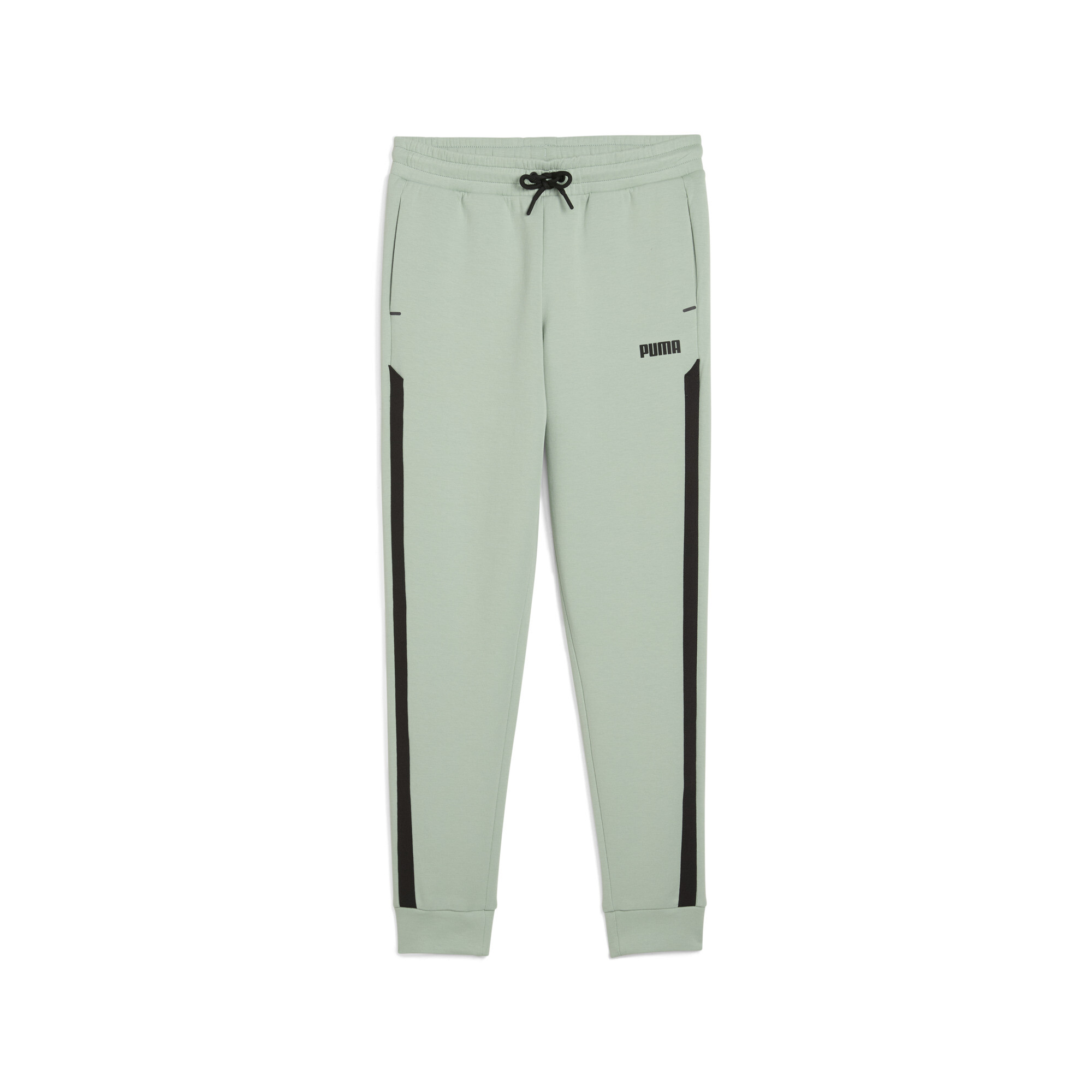 Puma Spacer Hose Herren Für Damen Für Kinder | Mit Plain | Green Fog | Größe: 13-14Y