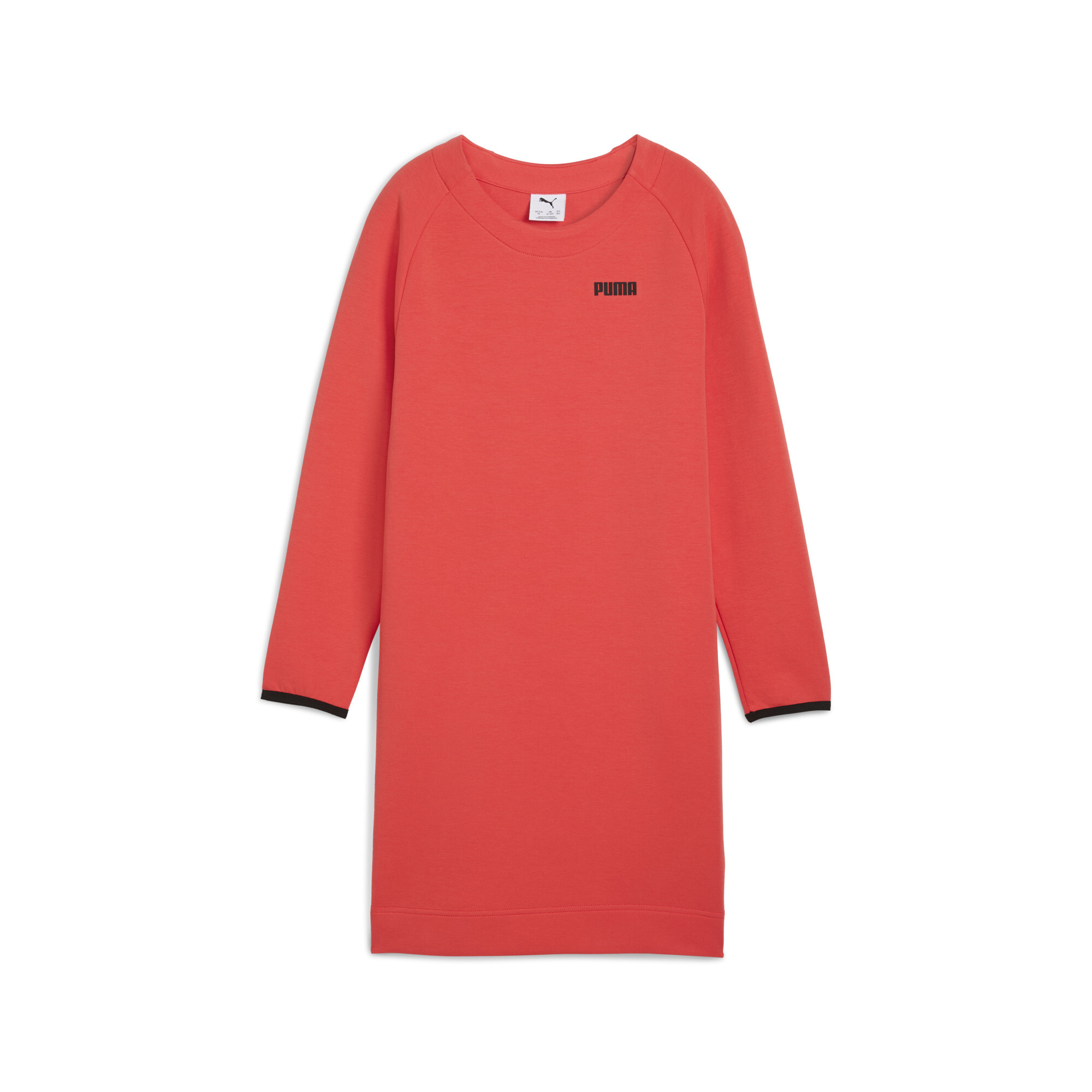 Puma Spacer Kleid Teenager Für Damen Für Kinder | Mit Plain | Active Red | Größe: 11-12Y