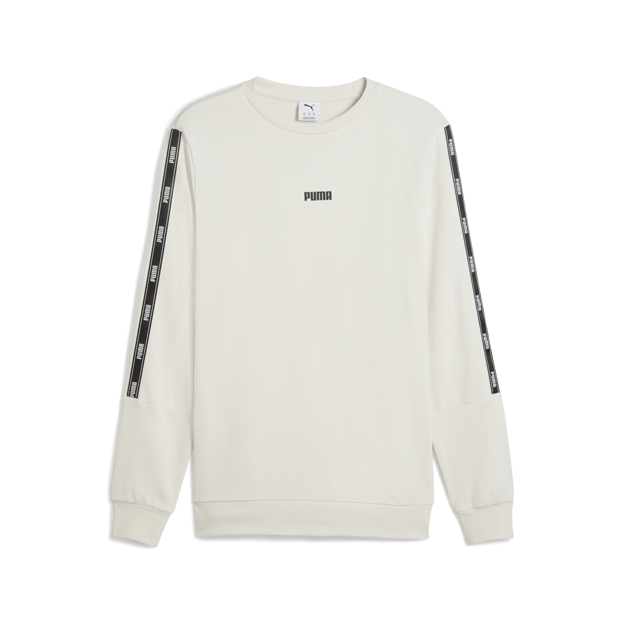 Puma Tape Crewneck Herren | Vapor Gray | Größe: S