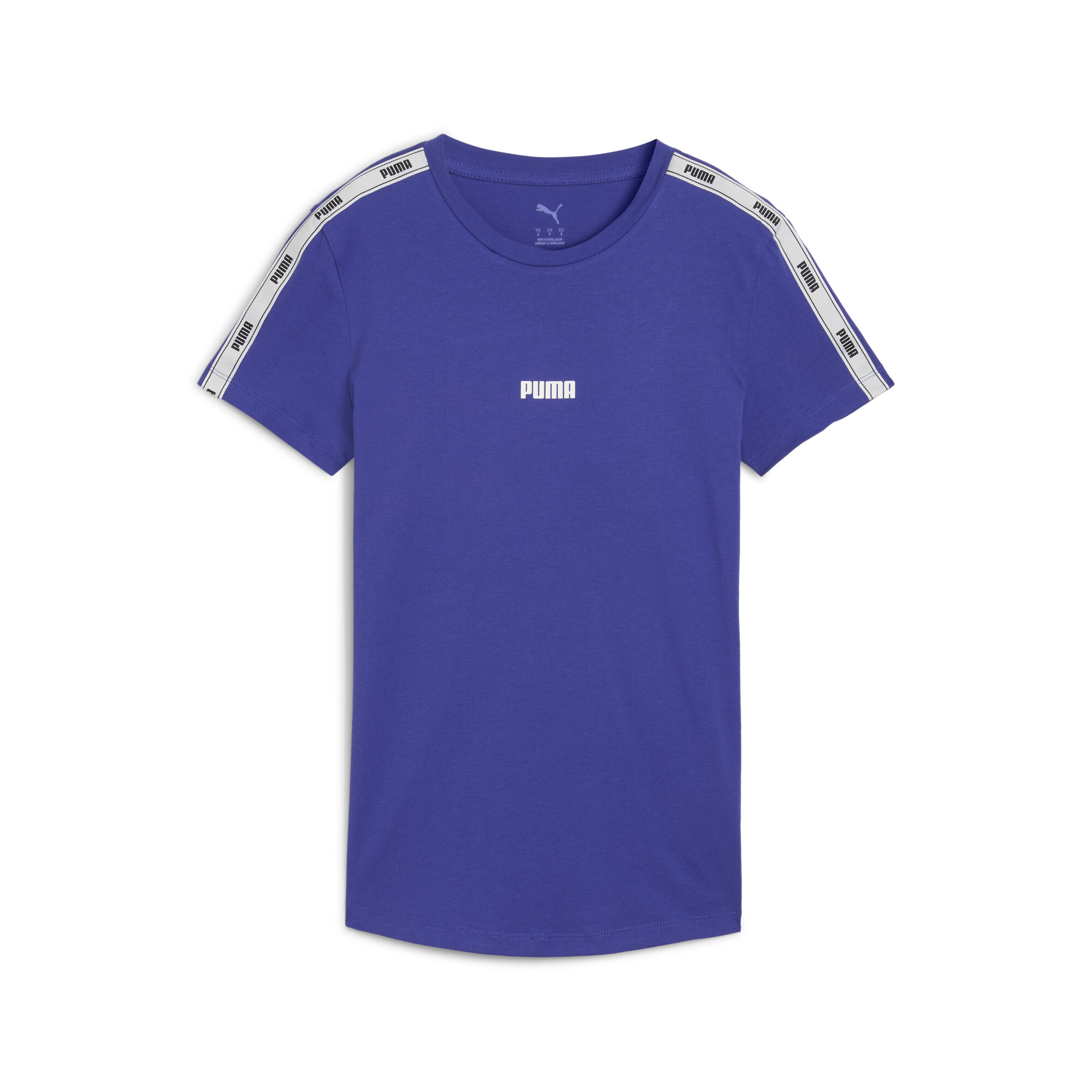 Puma Tape T-Shirt Damen | Mit Plain | Lapis Lazuli | Größe: 3XL