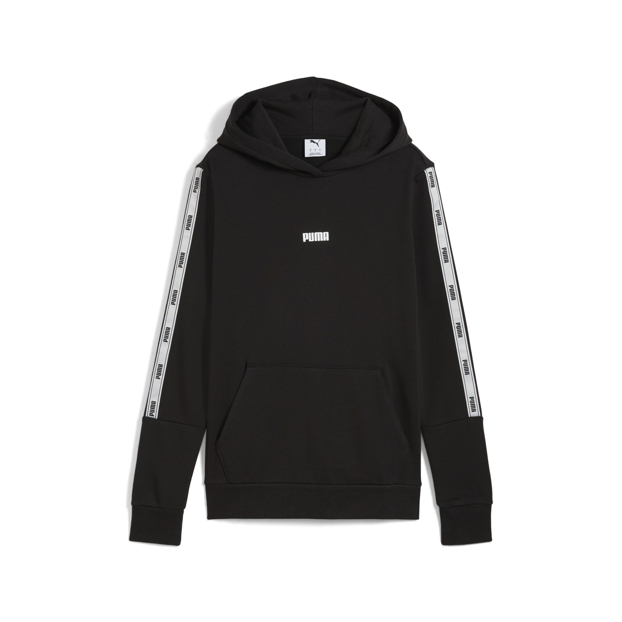 Puma Tape Hoodie Damen | Mit Logo Print | Black | Größe: XXL