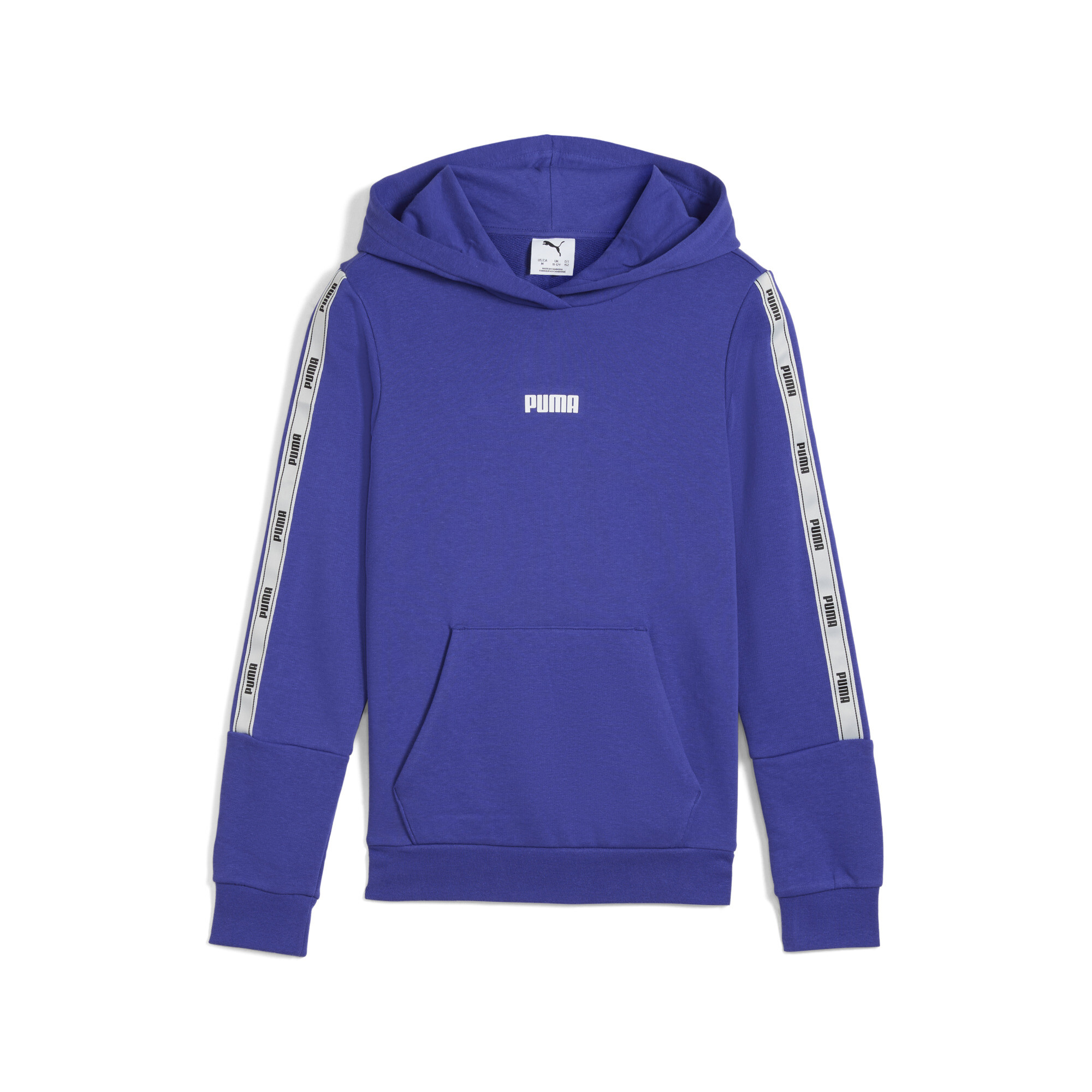 Puma Tape Hoodie Teenager Für Damen Für Kinder | Mit Plain | Lapis Lazuli | Größe: 11-12Y