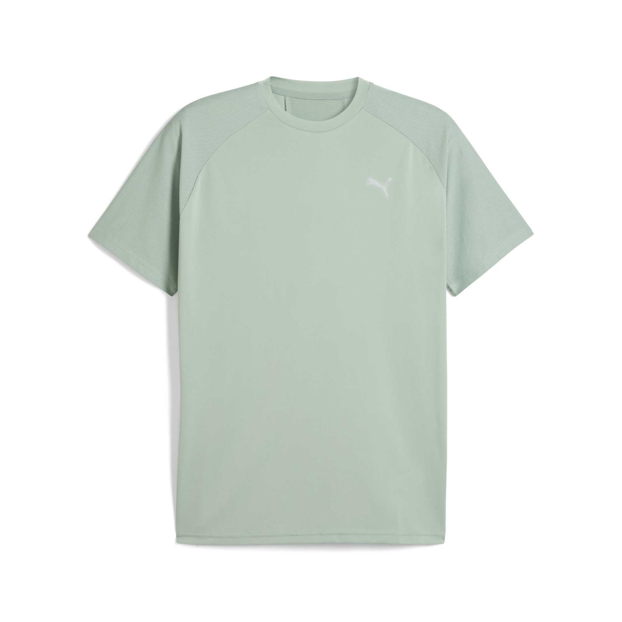 Puma Training Essentials T-Shirt Herren | Mit Plain | Green Fog | Größe: XL