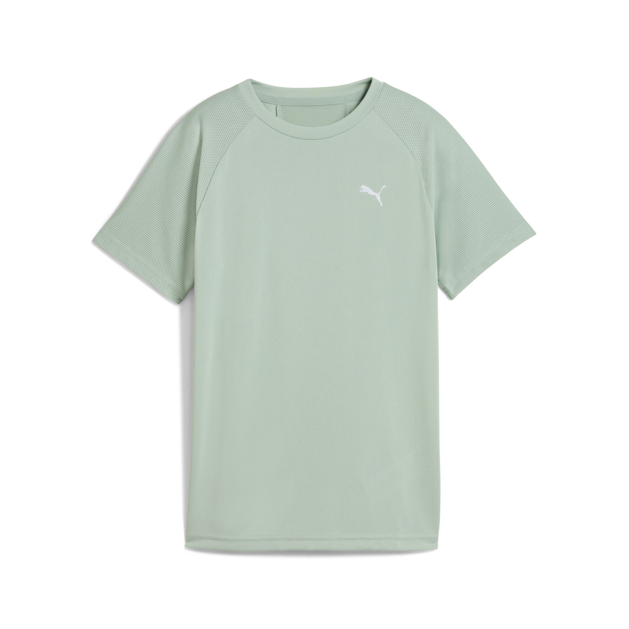 Puma Training Essentials T-Shirt Teenager Für Herren Für Damen Für Kinder | Mit Logo Print | Green Fog | Größe: 13-14Y