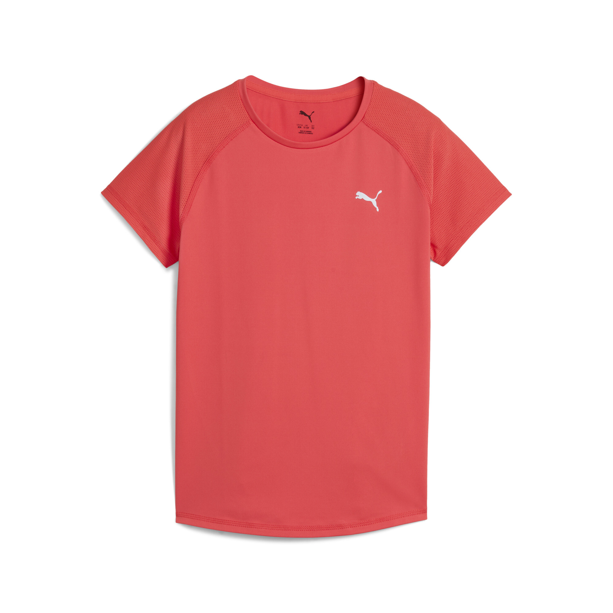 Puma Training Essentials T-Shirt Teenager Für Damen Für Kinder | Mit Logo Print | Active Red | Größe: 7-8Y