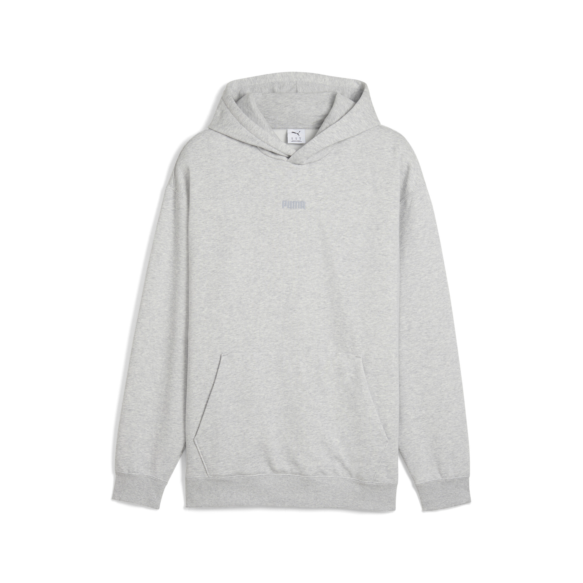 PUMA Elevated Essentials relaxte hoodie voor Heren, Grijs, Maat XXL