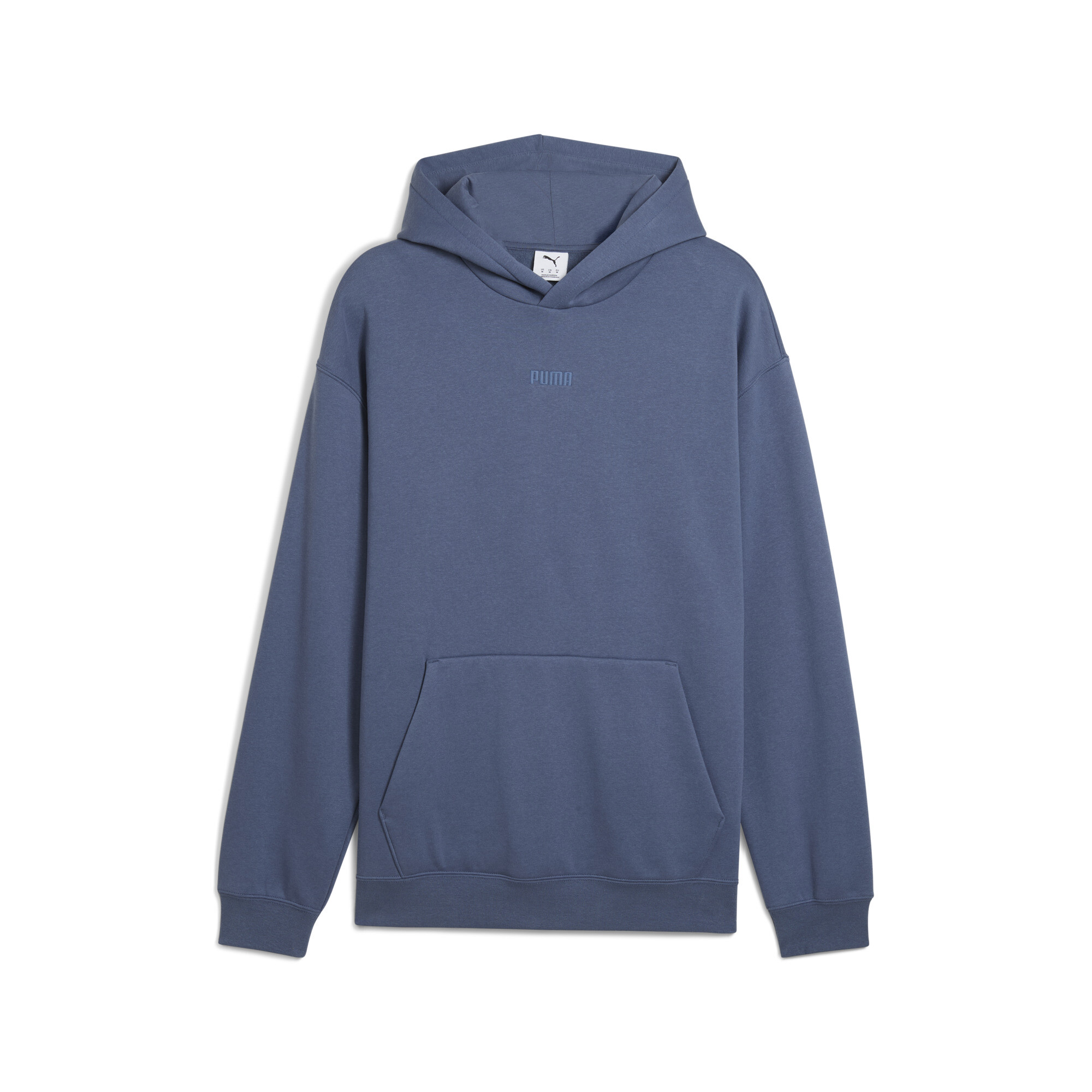 PUMA Elevated Essentials relaxte hoodie voor Heren, Blauw, Maat M