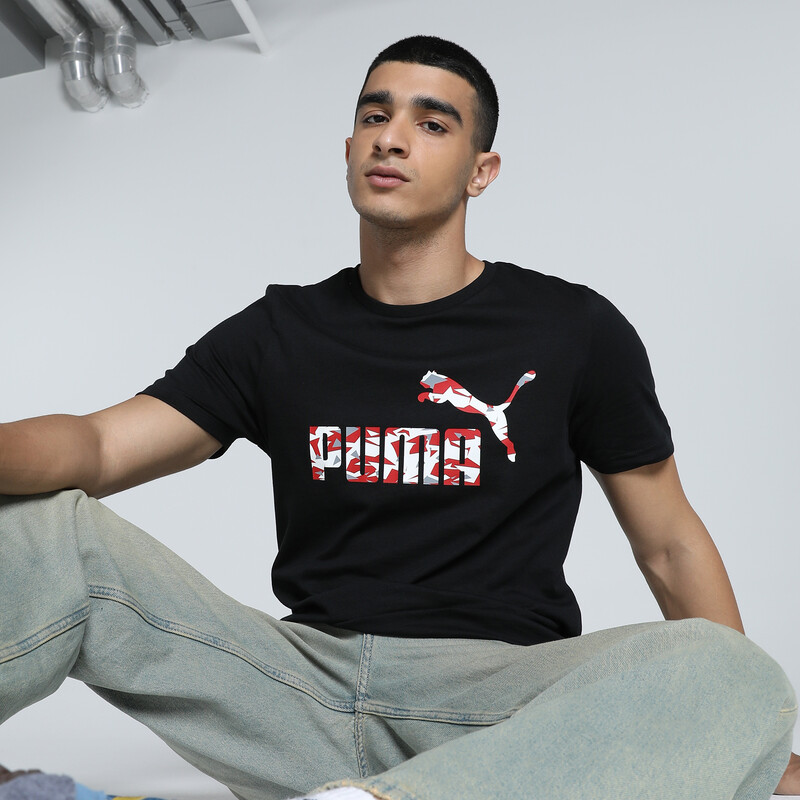 

Men's PUMA No.1 Logo Graphic Slim Fit Tee