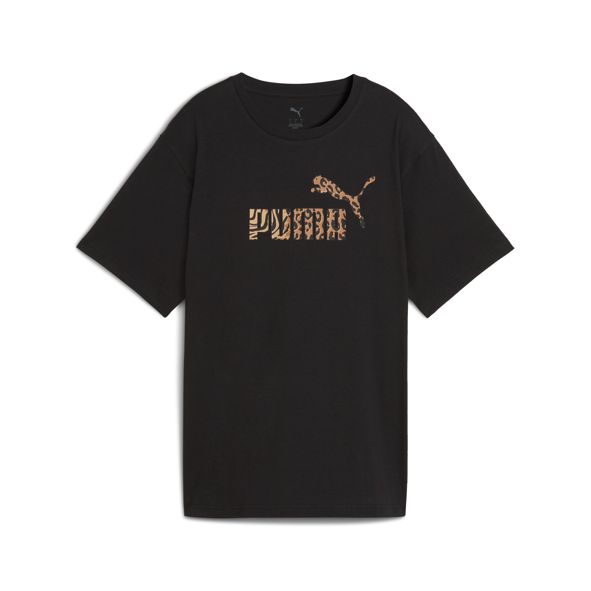 商品情報夏に大活躍のプリントTシャツ。フロントのPUMAロゴにアニマル柄を組合せたデザインがクールなTシャツ。グラフィックのワンポイントのみなので着合わせしやすく、夏におすすめな一着です。[素材]本体