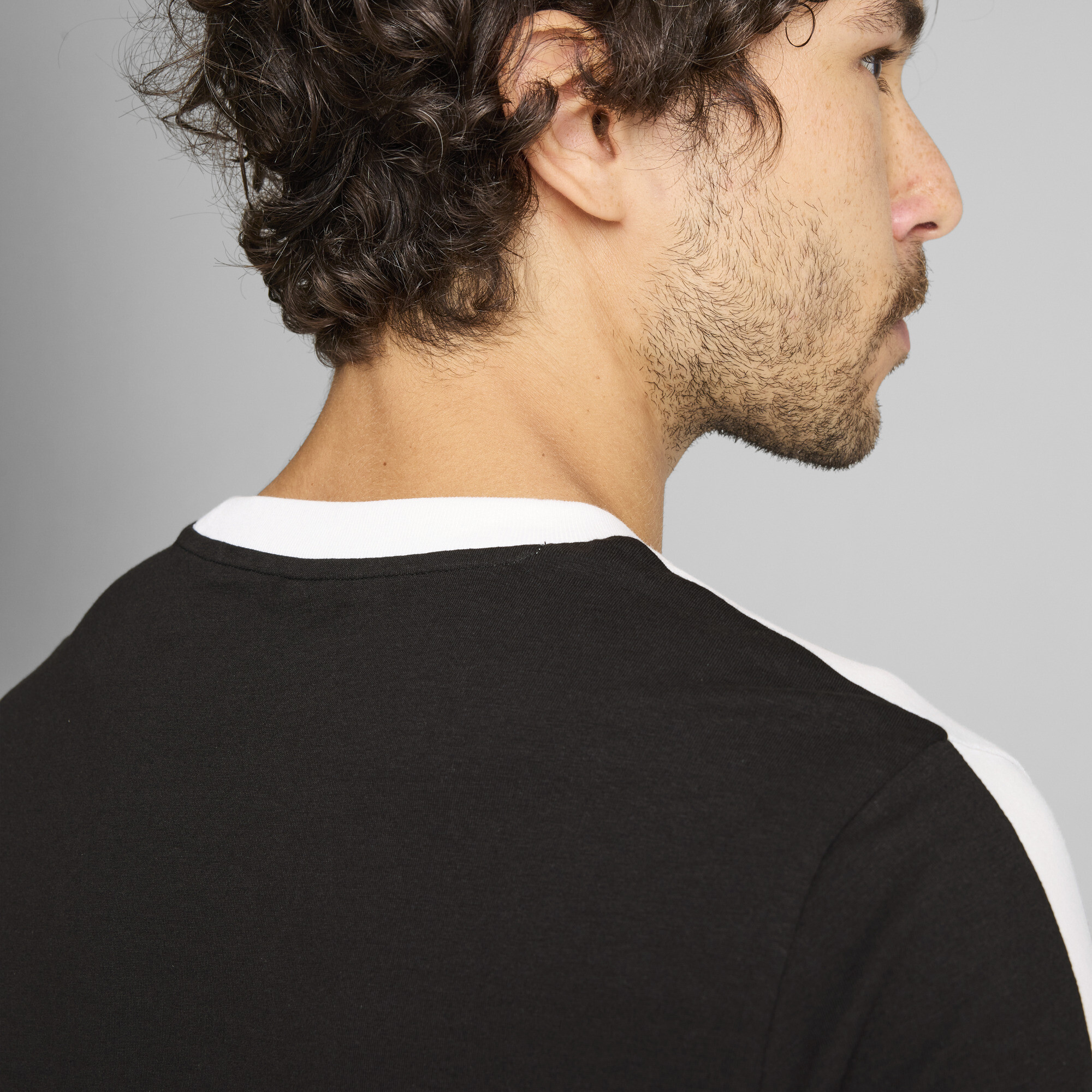 PUMA Around the Block T-shirt voor Heren, Zwart, Maat M thumbnail 4