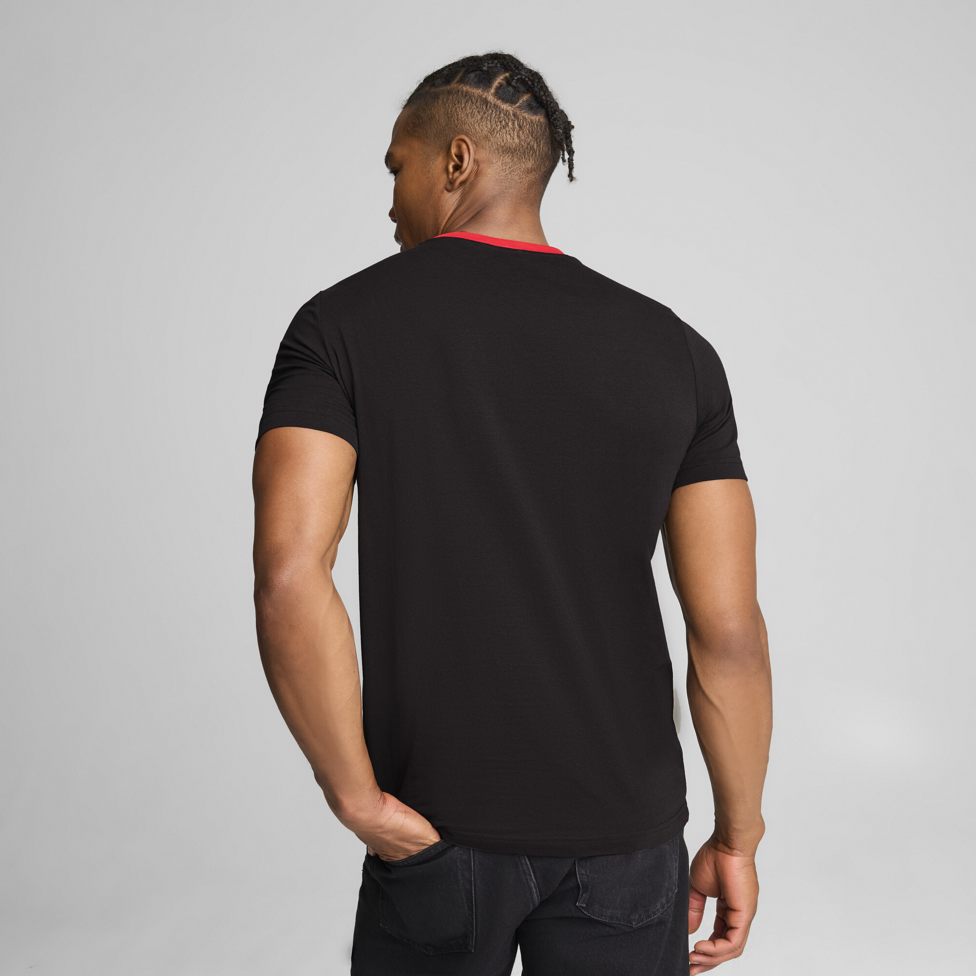 PUMA Around the Block T-shirt voor Heren, Rood, Maat XXL thumbnail 5