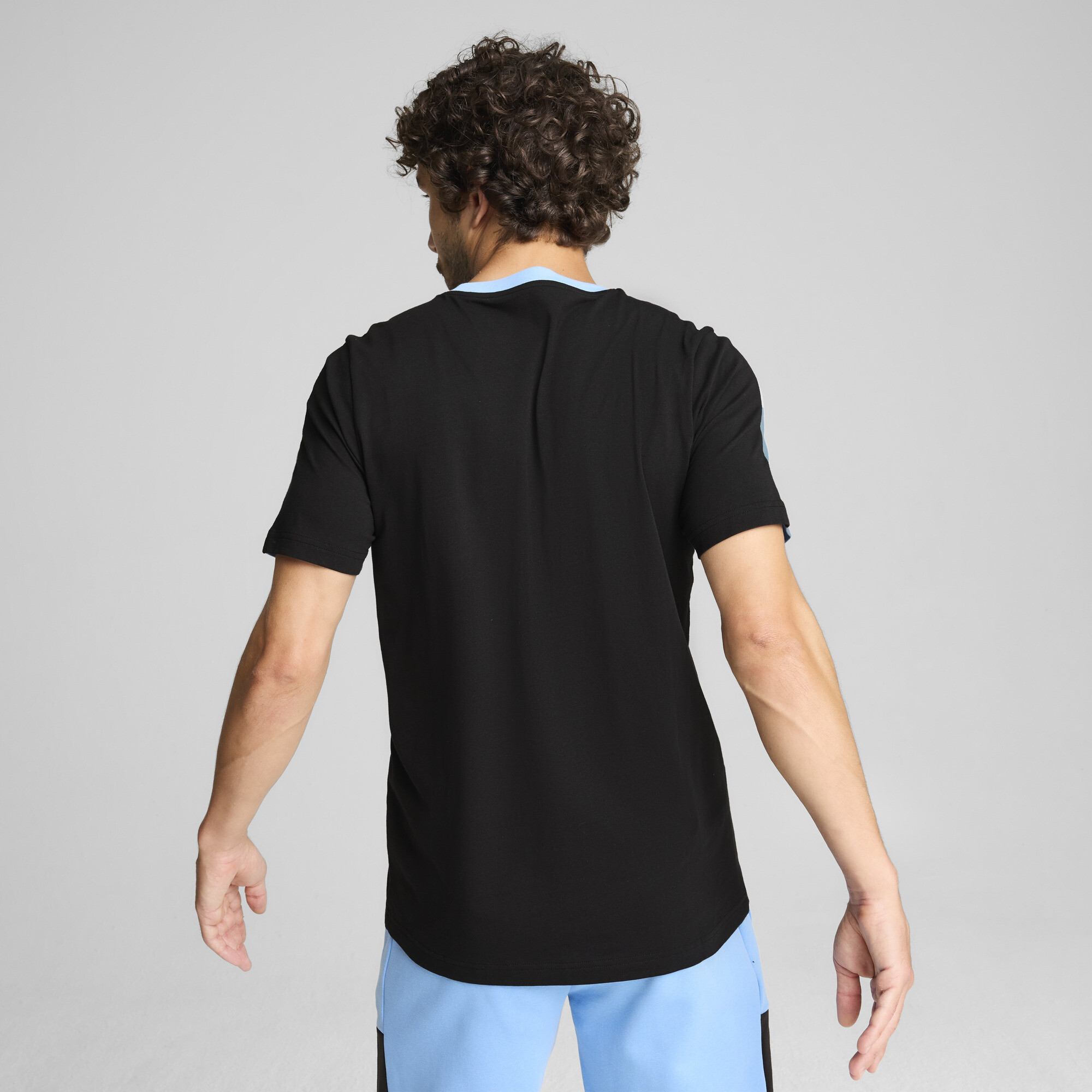 PUMA Around the Block T-shirt voor Heren, Blauw, Maat 3XL thumbnail 5