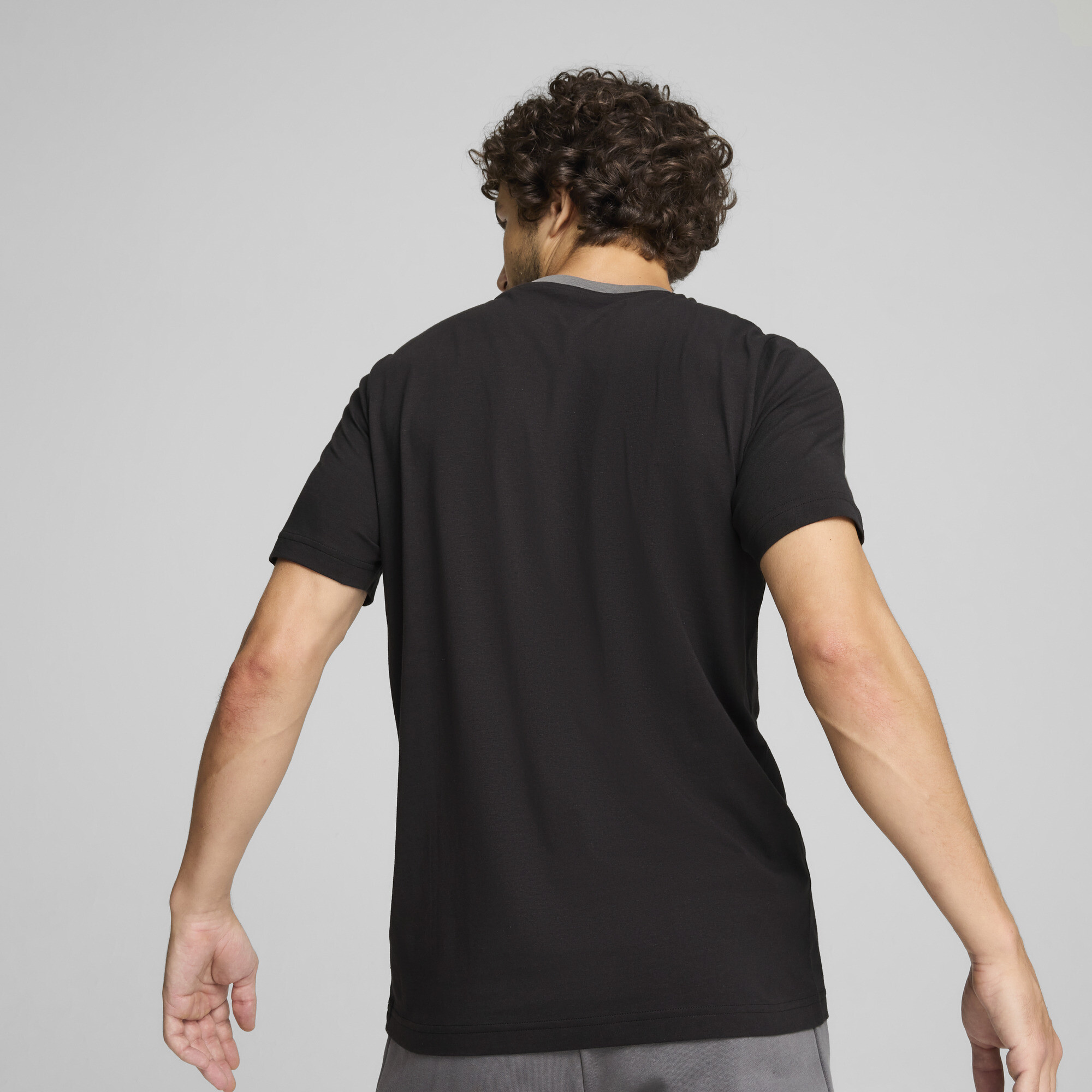 PUMA Around the Block T-shirt voor Heren, Grijs, Maat XXL thumbnail 5