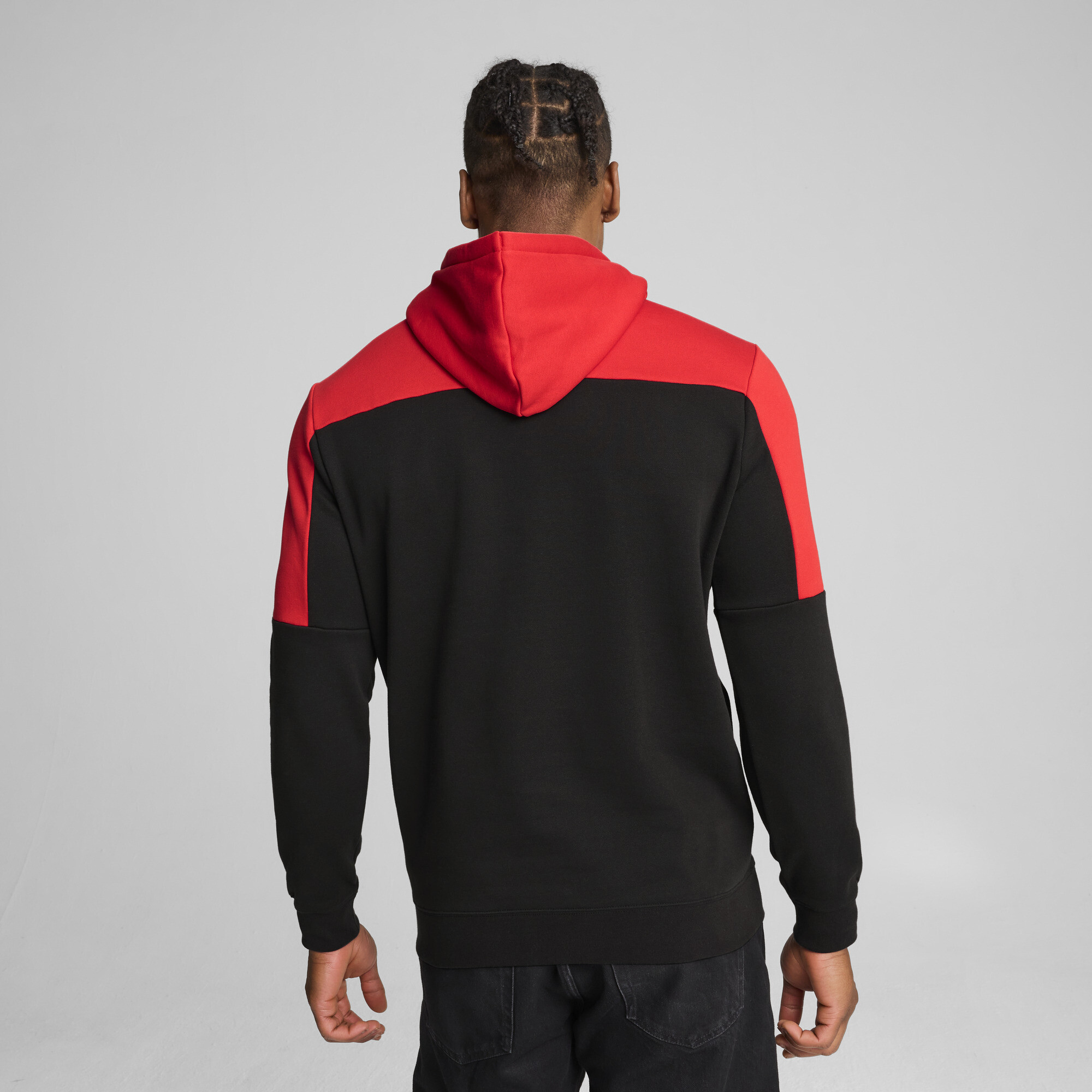 PUMA Around the Block hoodie voor Heren, Rood, Maat XS thumbnail 5