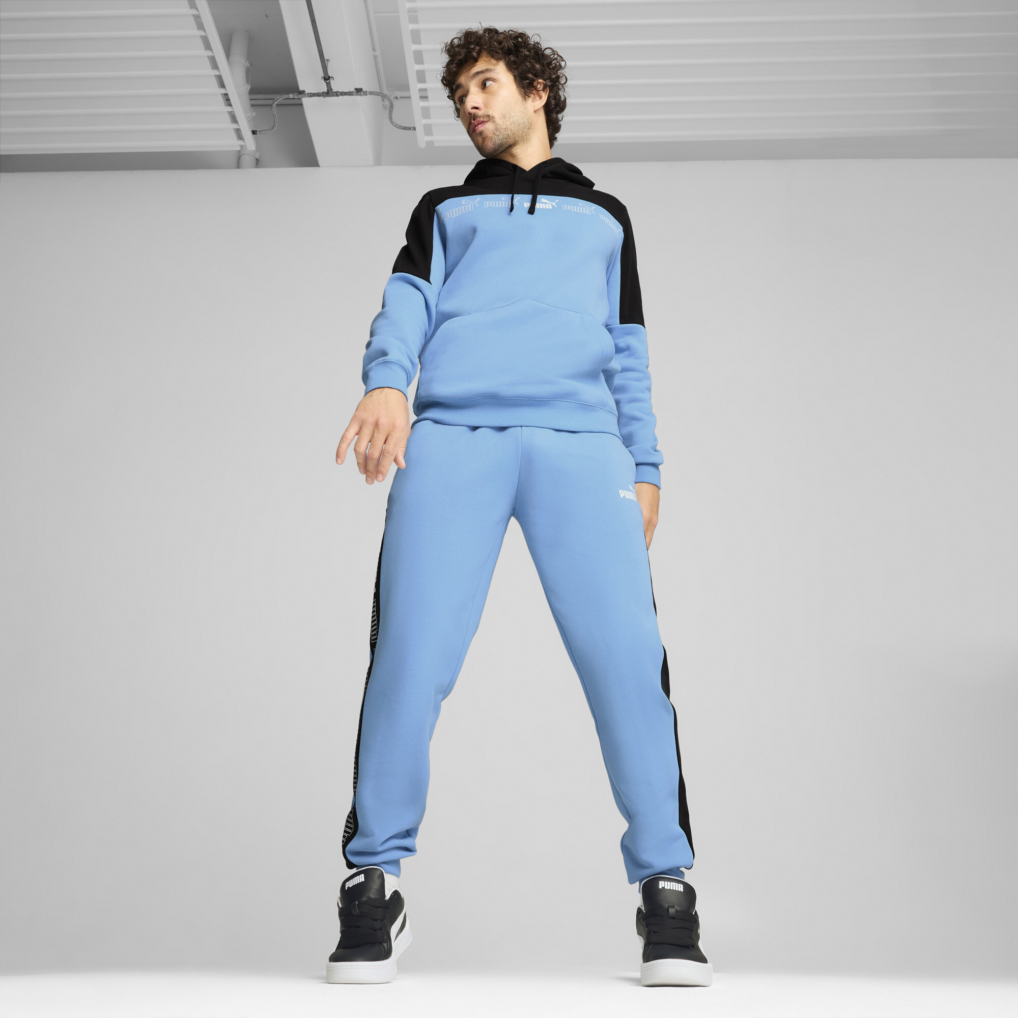 PUMA Around the Block hoodie voor Heren, Blauw, Maat 3XL thumbnail 6