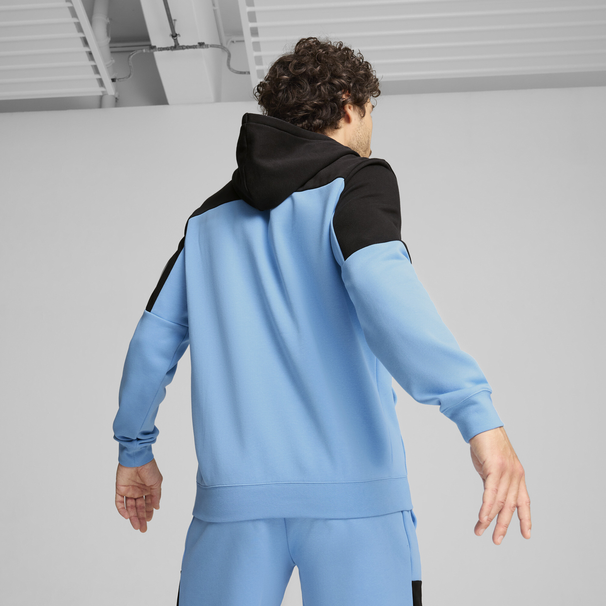 PUMA Around the Block hoodie voor Heren, Blauw, Maat 3XL thumbnail 5