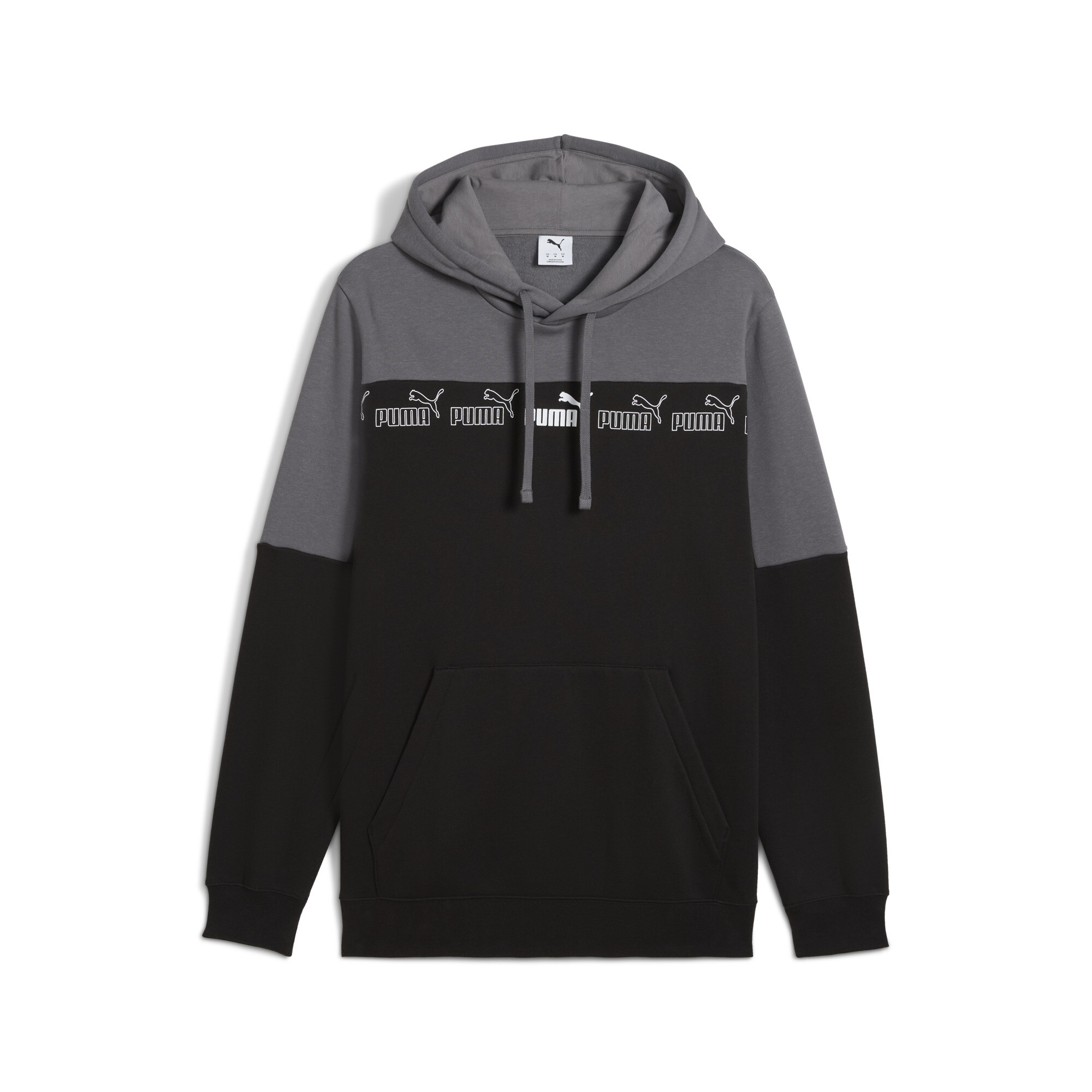 PUMA Around the Block hoodie voor Heren, Grijs, Maat M thumbnail 3