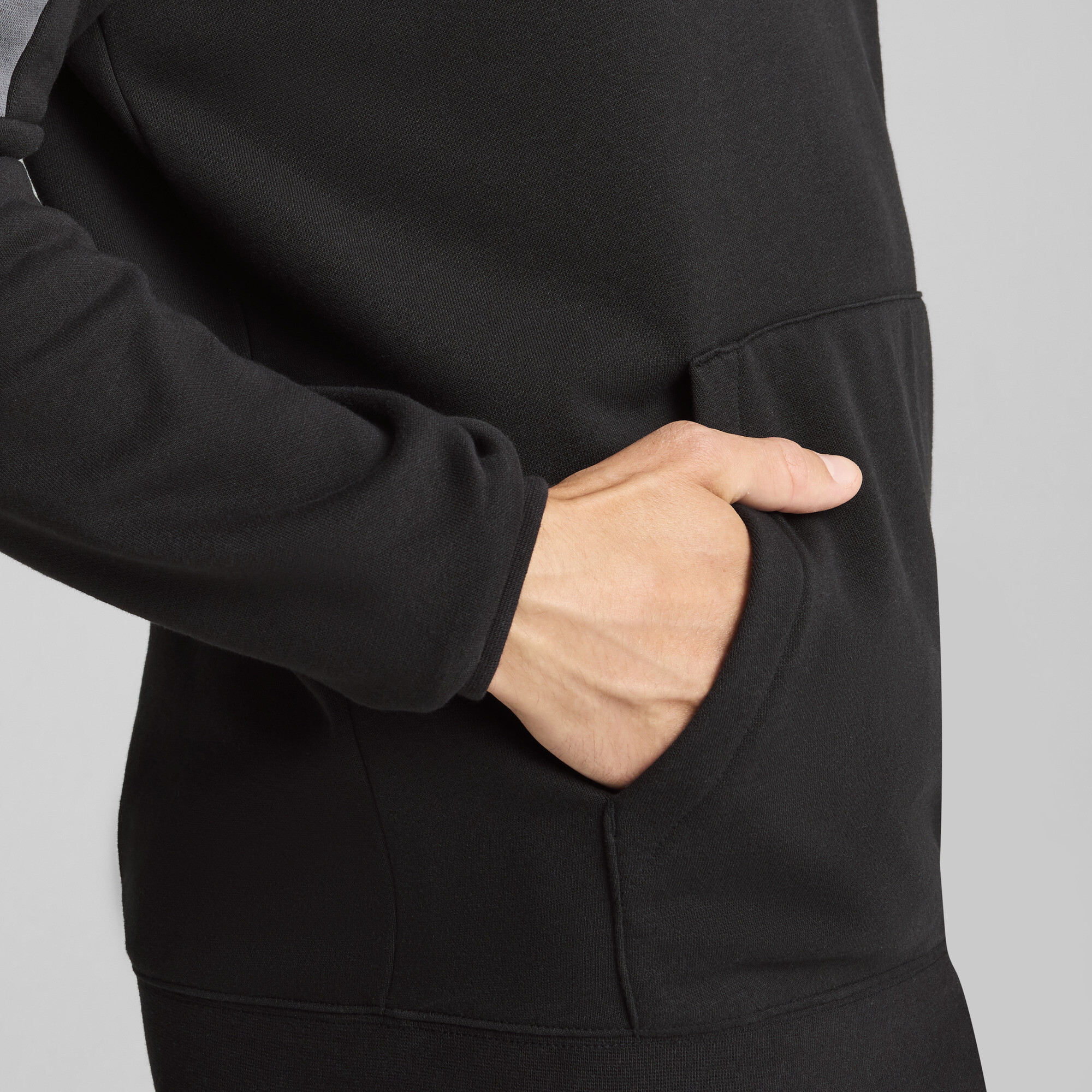 PUMA Around the Block hoodie voor Heren, Grijs, Maat M thumbnail 4