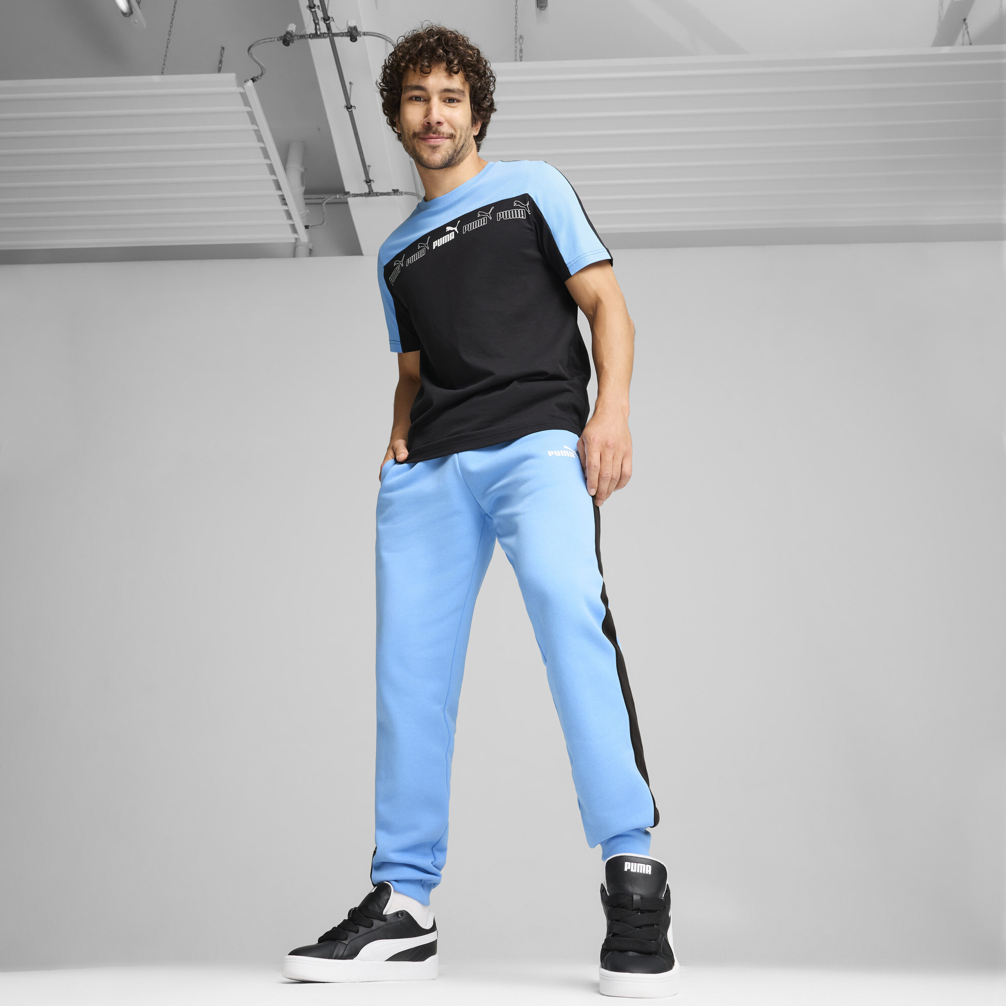 PUMA Around The Block joggingbroek voor Heren, Blauw, Maat XL thumbnail 6