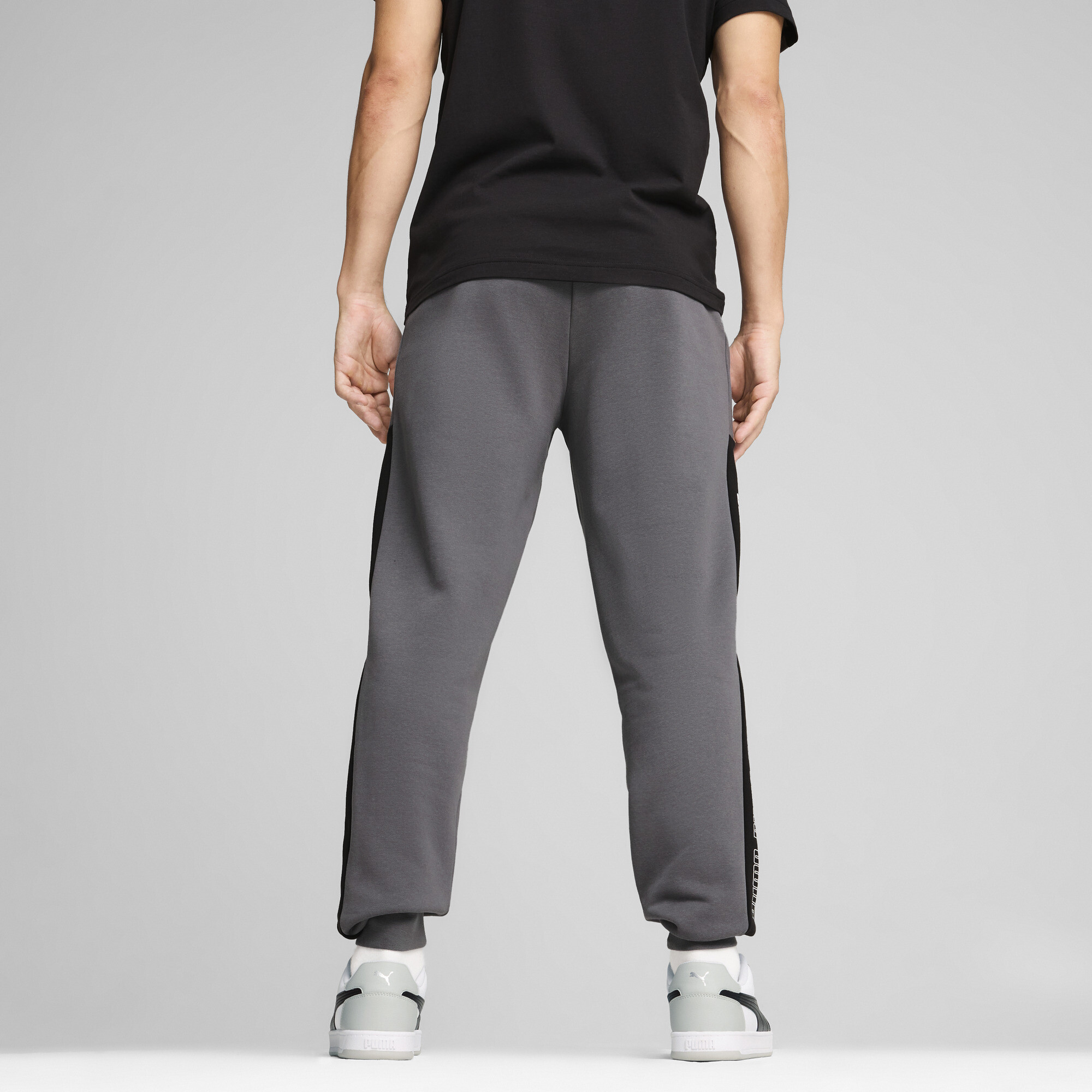 PUMA Around The Block joggingbroek voor Heren, Grijs, Maat M thumbnail 5
