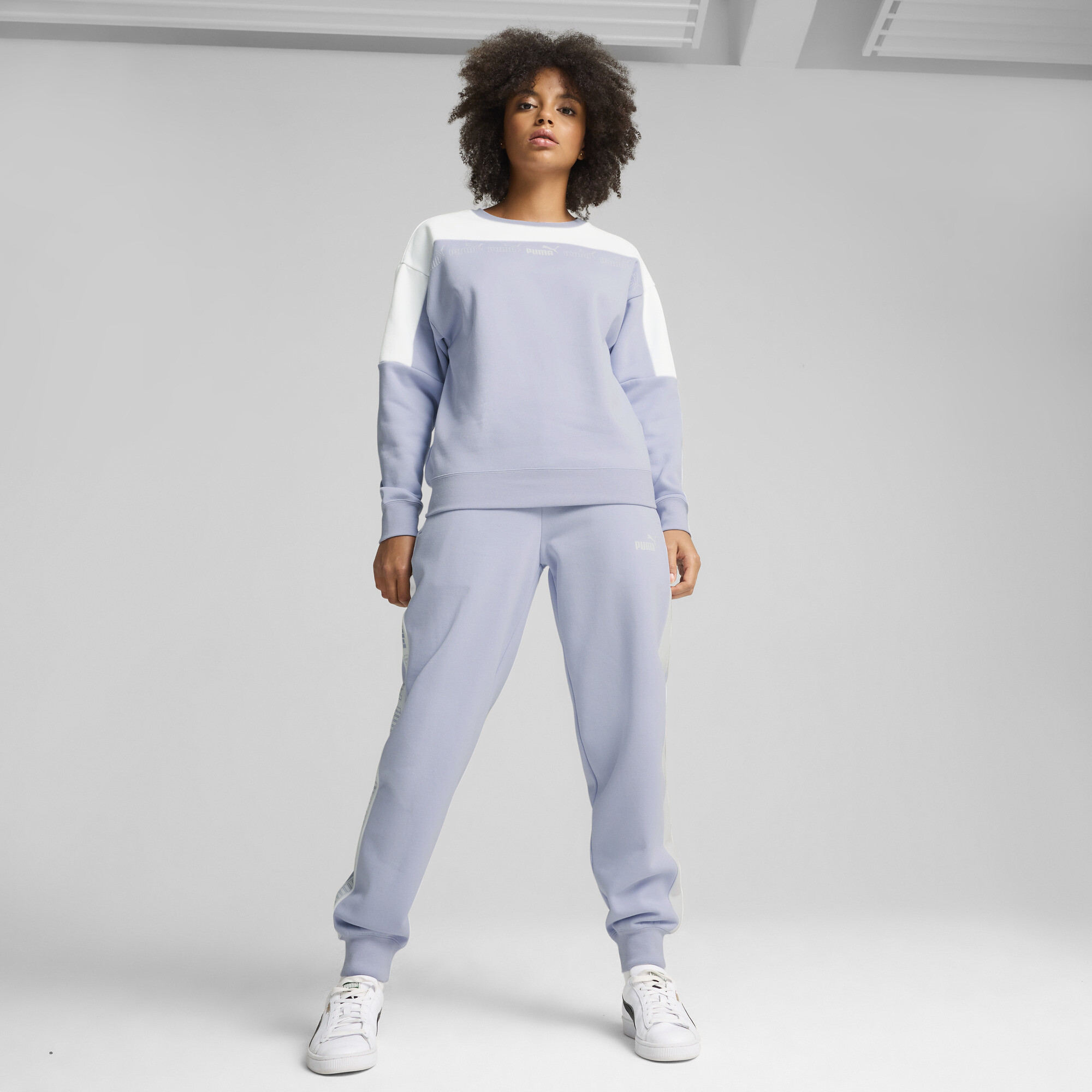 PUMA Around The Block top met ronde hals voor Dames, Maat XS thumbnail 6