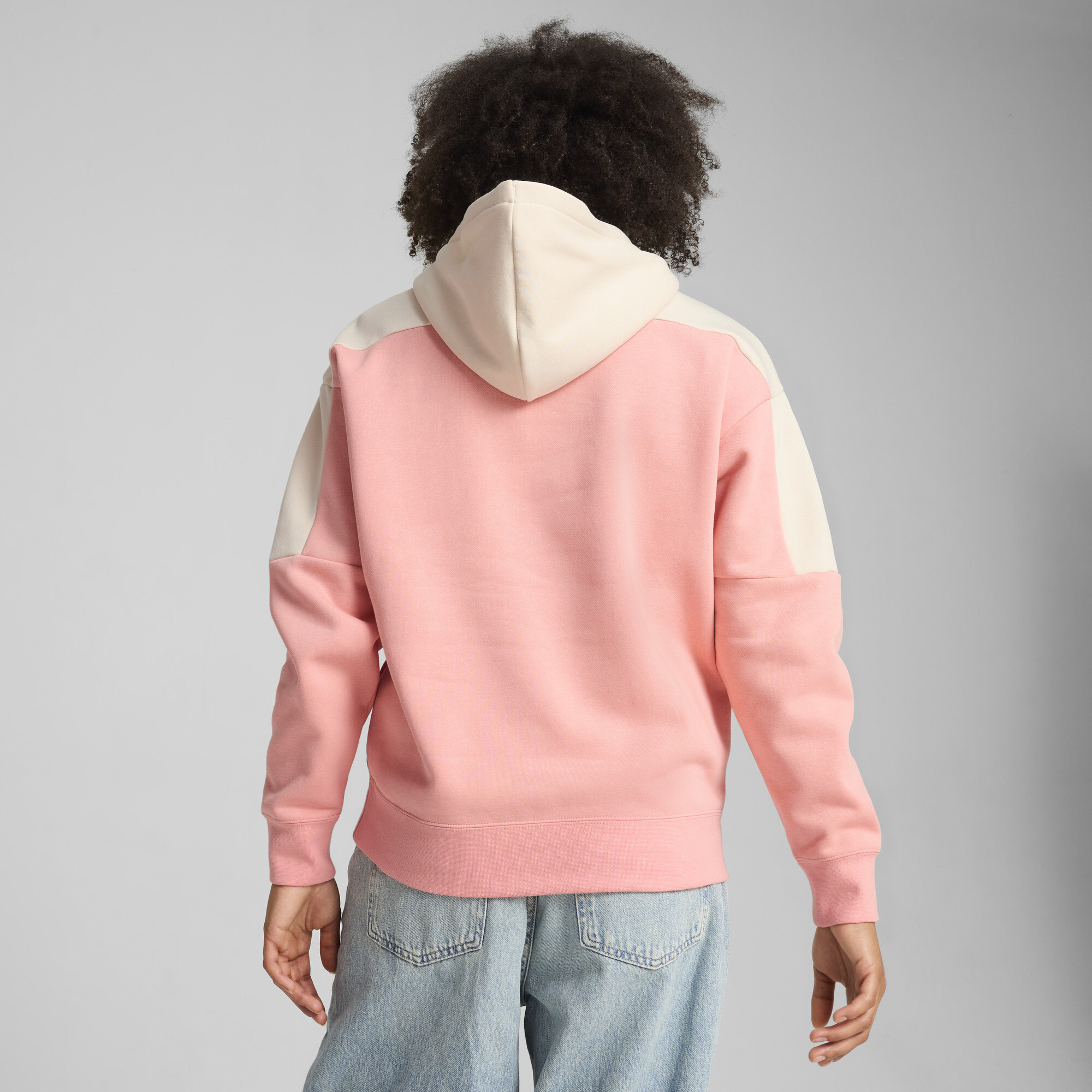PUMA Around the Block hoodie voor Dames, Roze, Maat M thumbnail 5