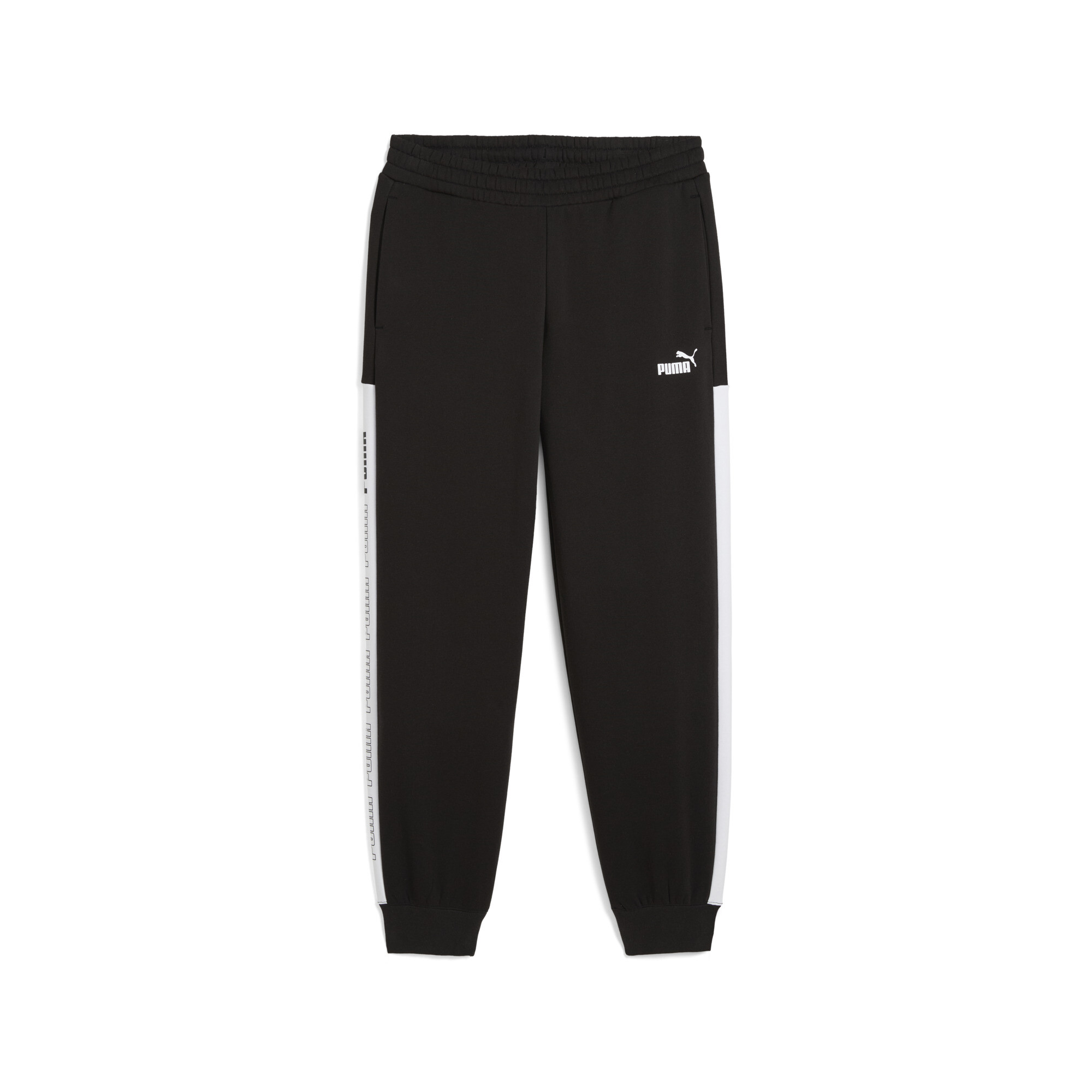 Puma Around The Block Jogginghose Damen | Mit Print | Black | Größe: L