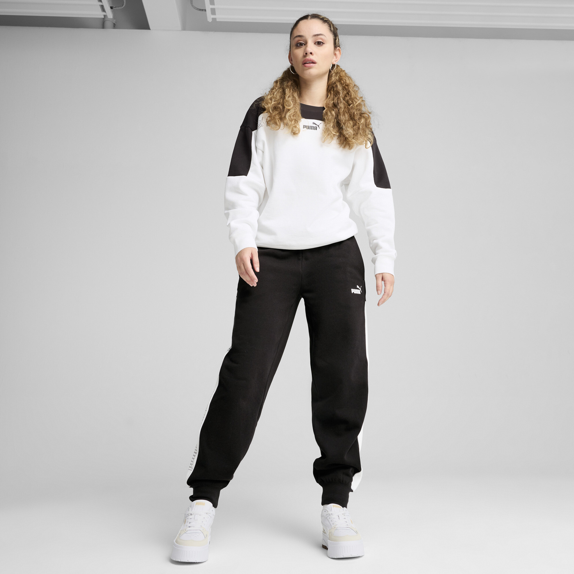 PUMA Around The Block joggingbroek voor Dames, Zwart, Maat XS thumbnail 6