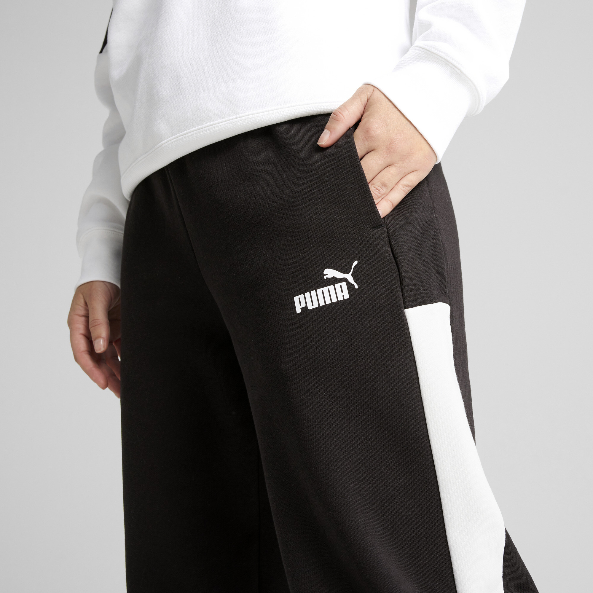 PUMA Around The Block joggingbroek voor Dames, Zwart, Maat XS thumbnail 4