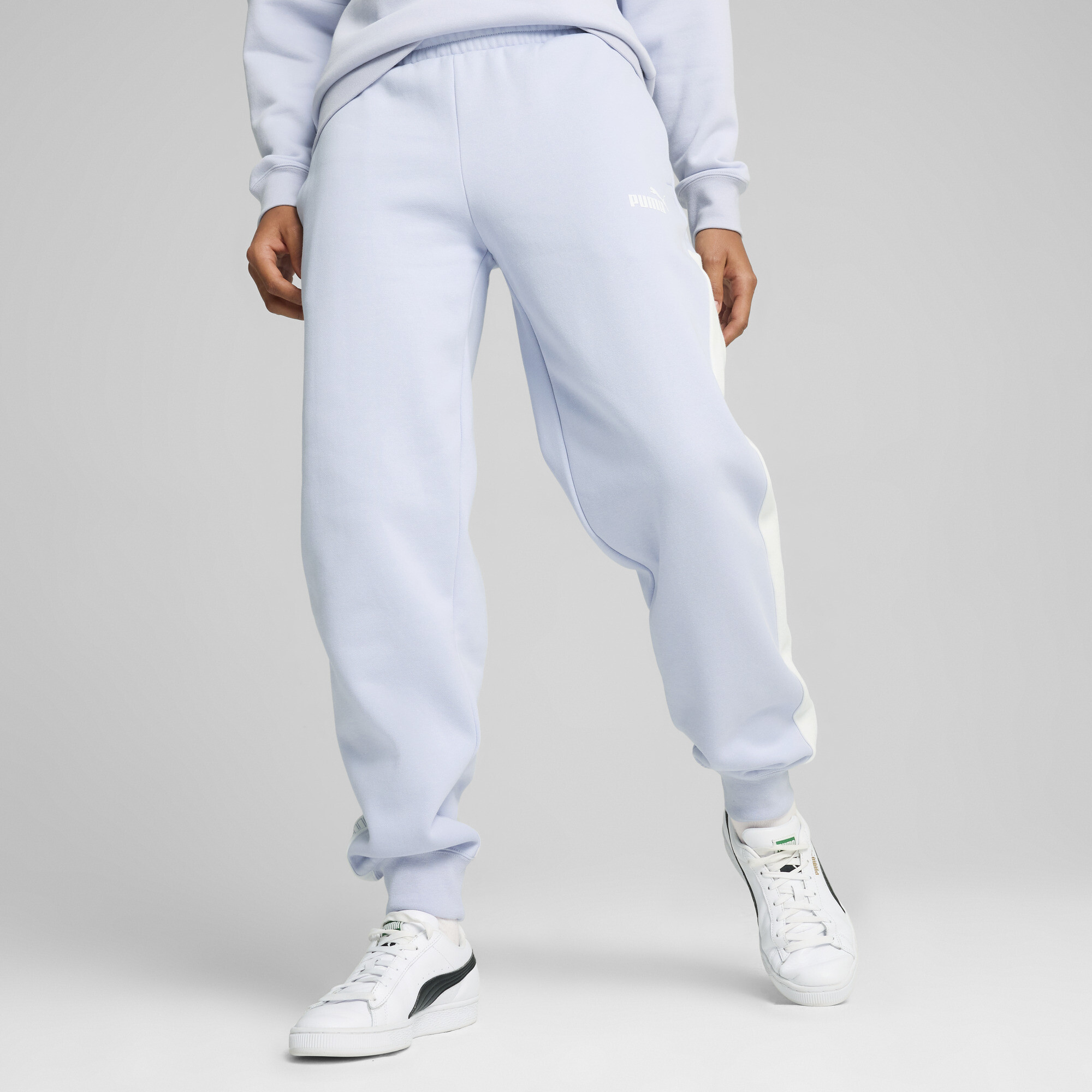 Puma Around The Block Jogginghose Damen | Mit Color Blocking | Cool Weather | Größe: XXL