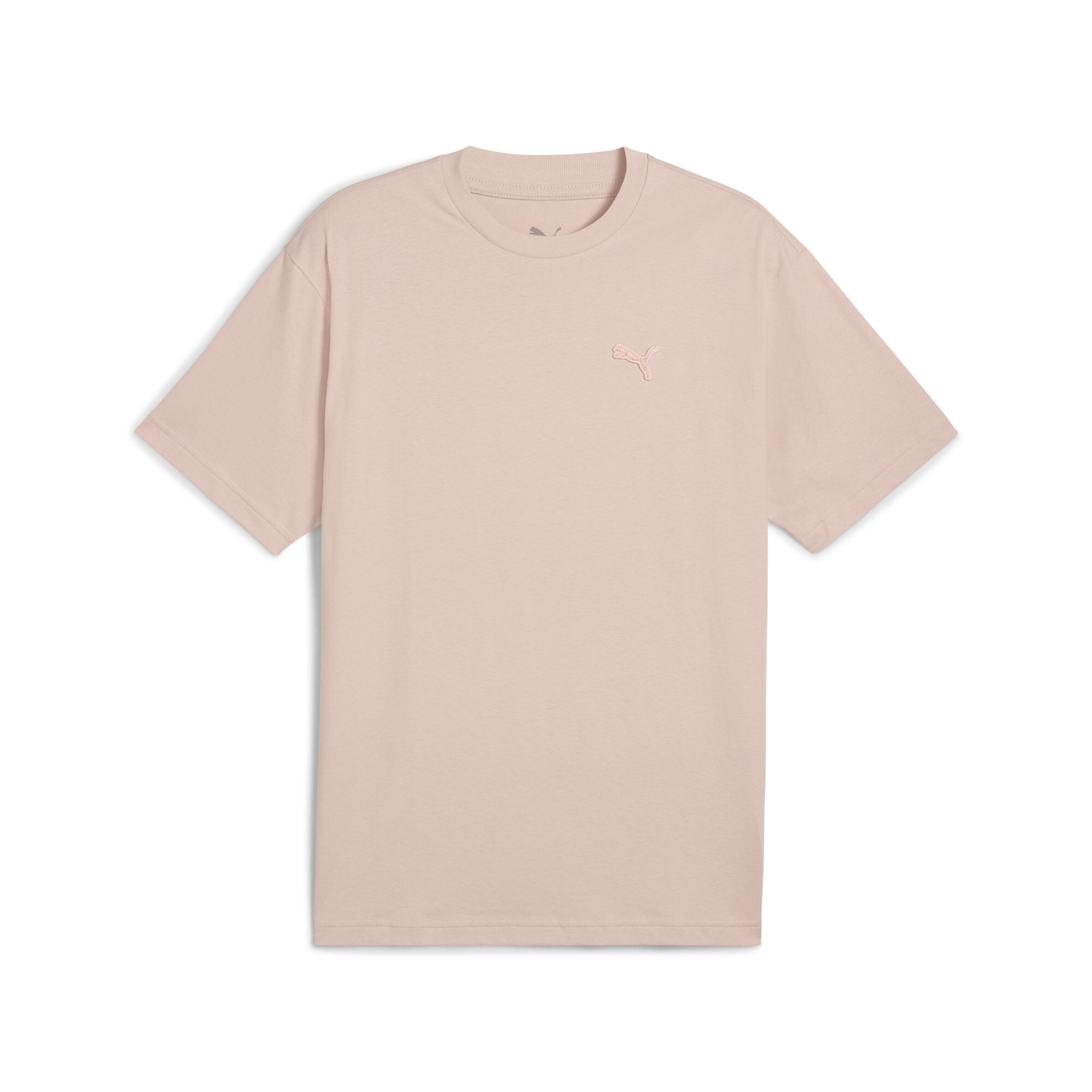 PUMA Essentials Elevated uniseks T-shirt, Roze, Maat XS thumbnail 3
