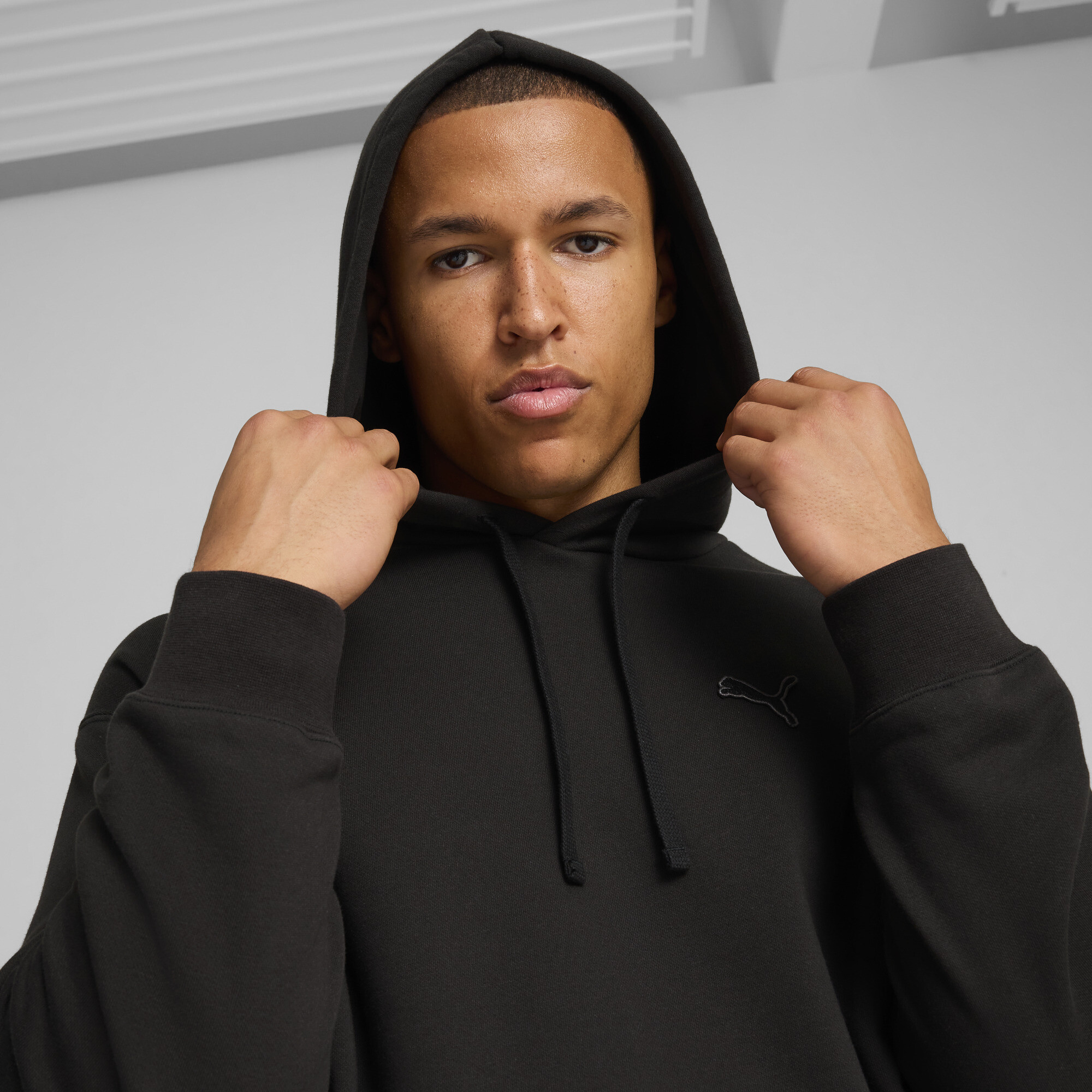 PUMA Essentials Elevated uniseks hoodie, Zwart, Maat XS thumbnail 7