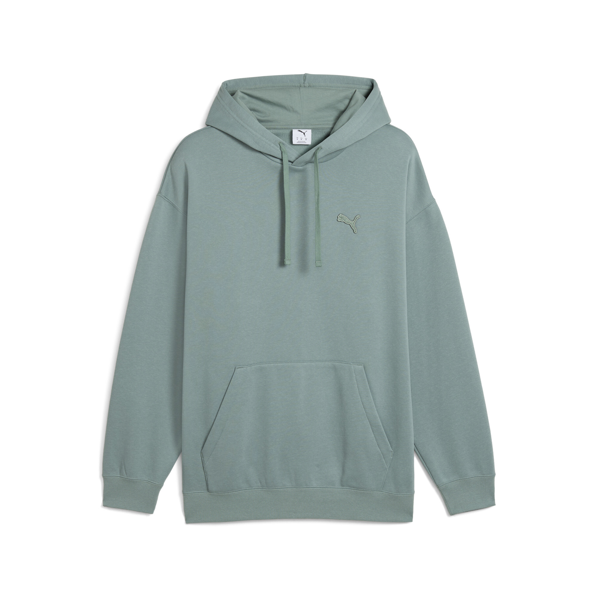 PUMA Essentials Elevated uniseks hoodie, Groen, Maat S thumbnail 3