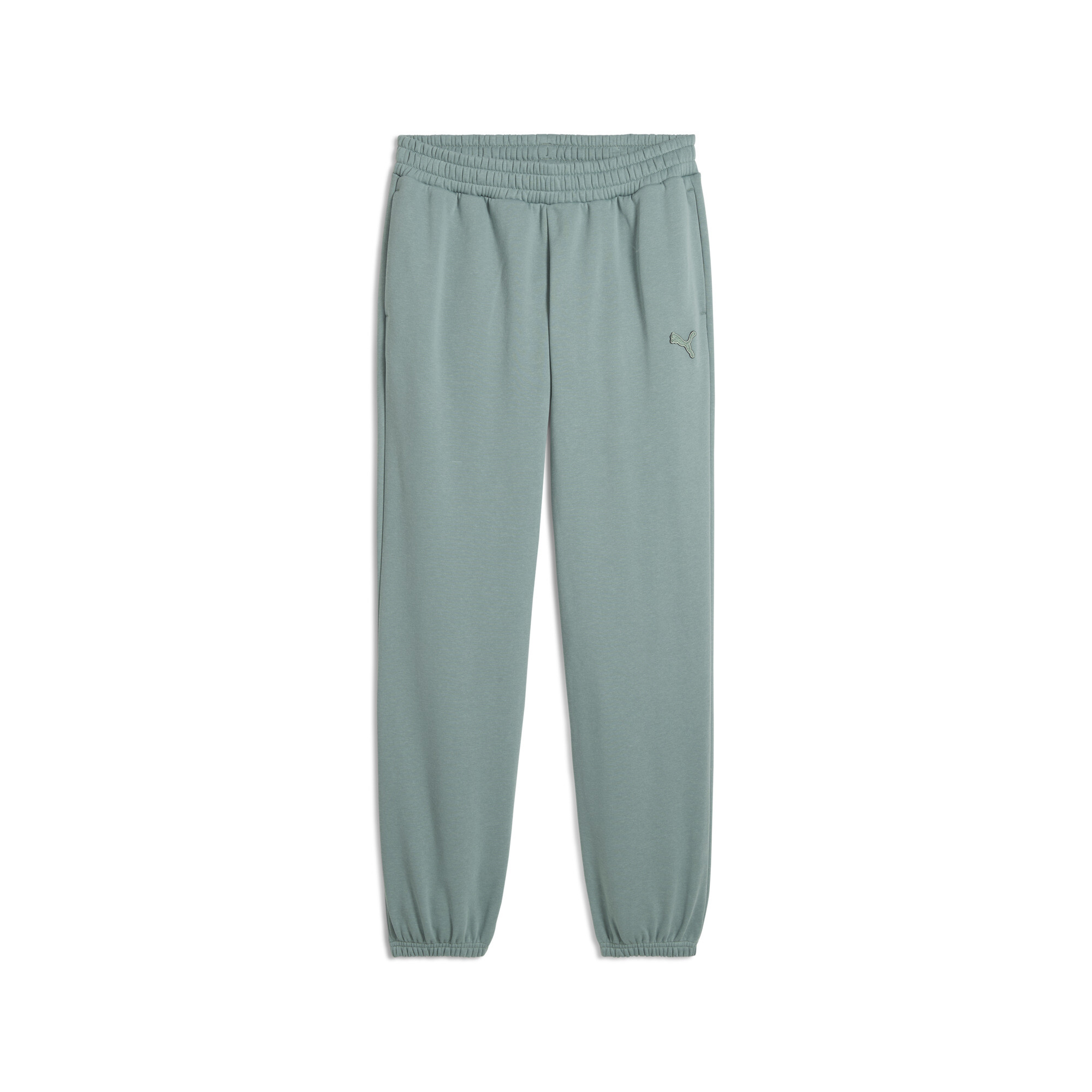 PUMA Essentials Elevated uniseks joggingbroek, Groen, Maat XL thumbnail 3