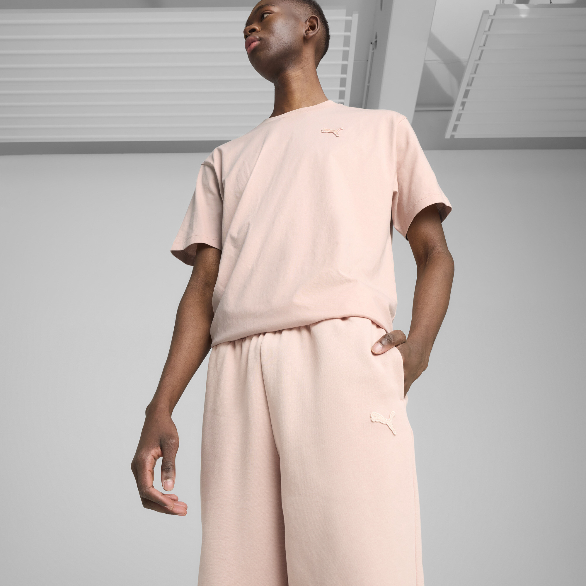 PUMA Essentials Elevated uniseks joggingbroek, Roze, Maat XXL thumbnail 7