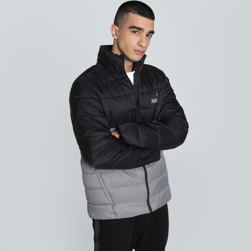 

Men's PUMA Colorblock Woven Padded Jacket