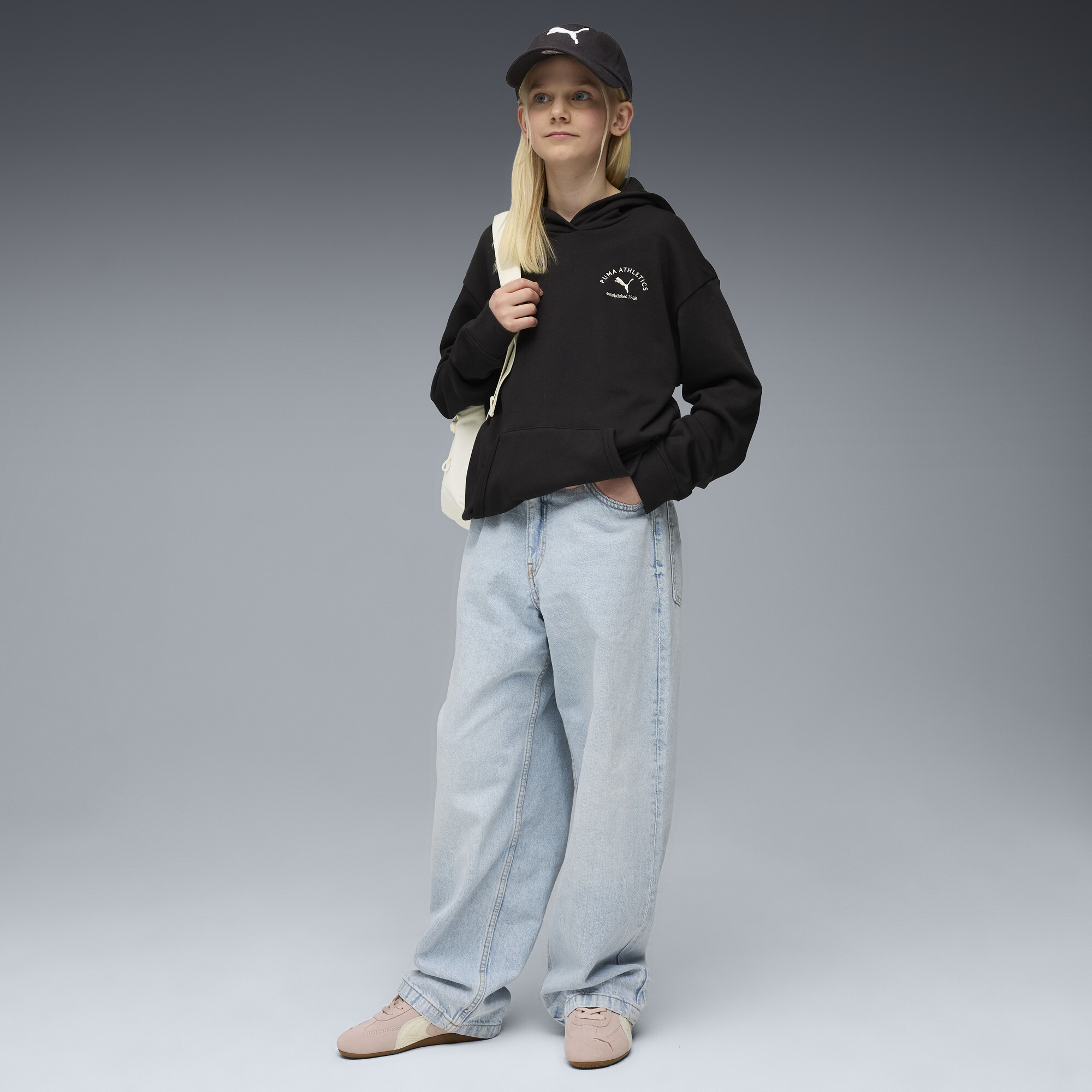 PUMA Class Pack Big Kids' Relaxed Hoodie - Picture 9 of 10