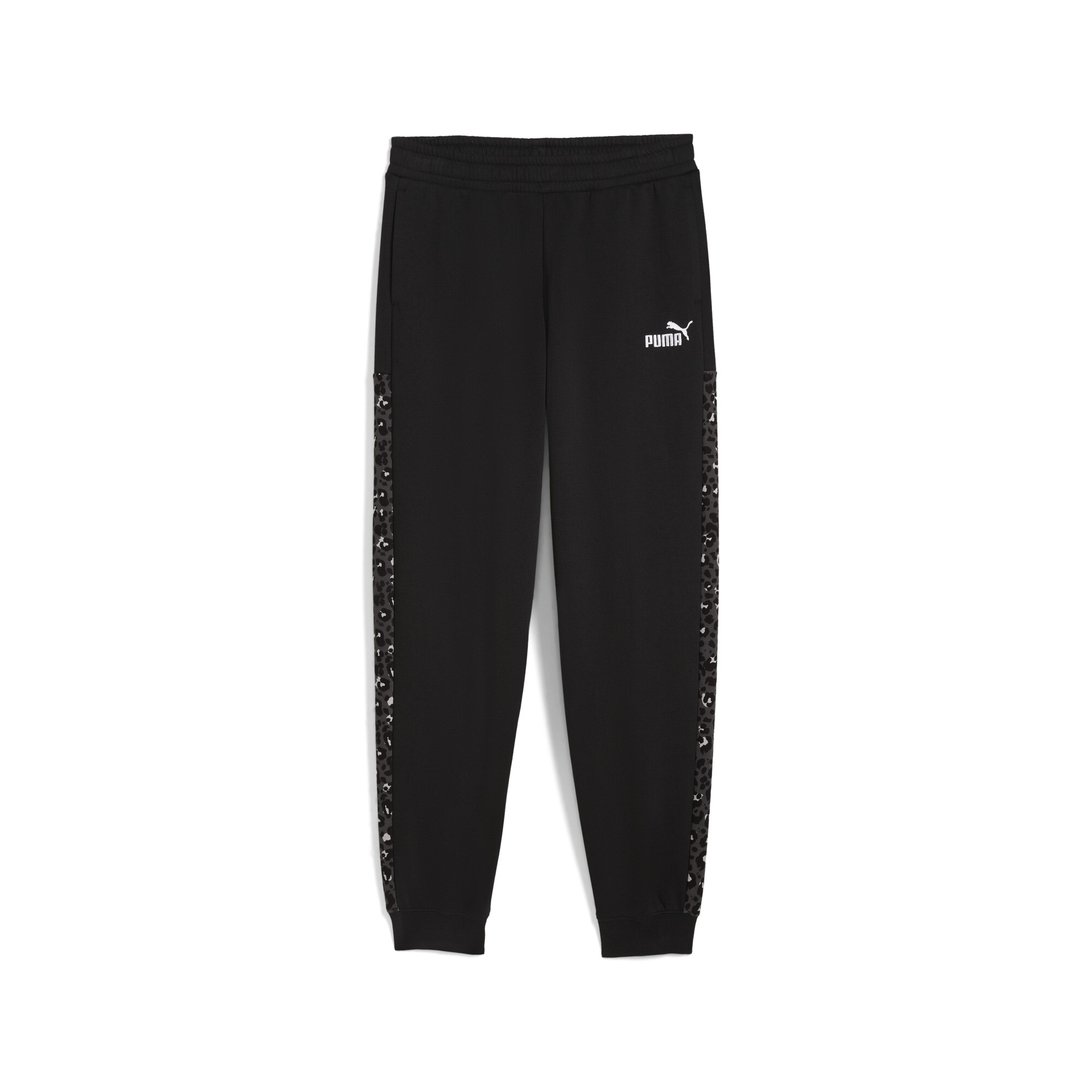 PUMA Essentials Graphic Animal joggingbroek met hoge taille voor Dames, Zwart, Maat 13-14Y thumbnail 3