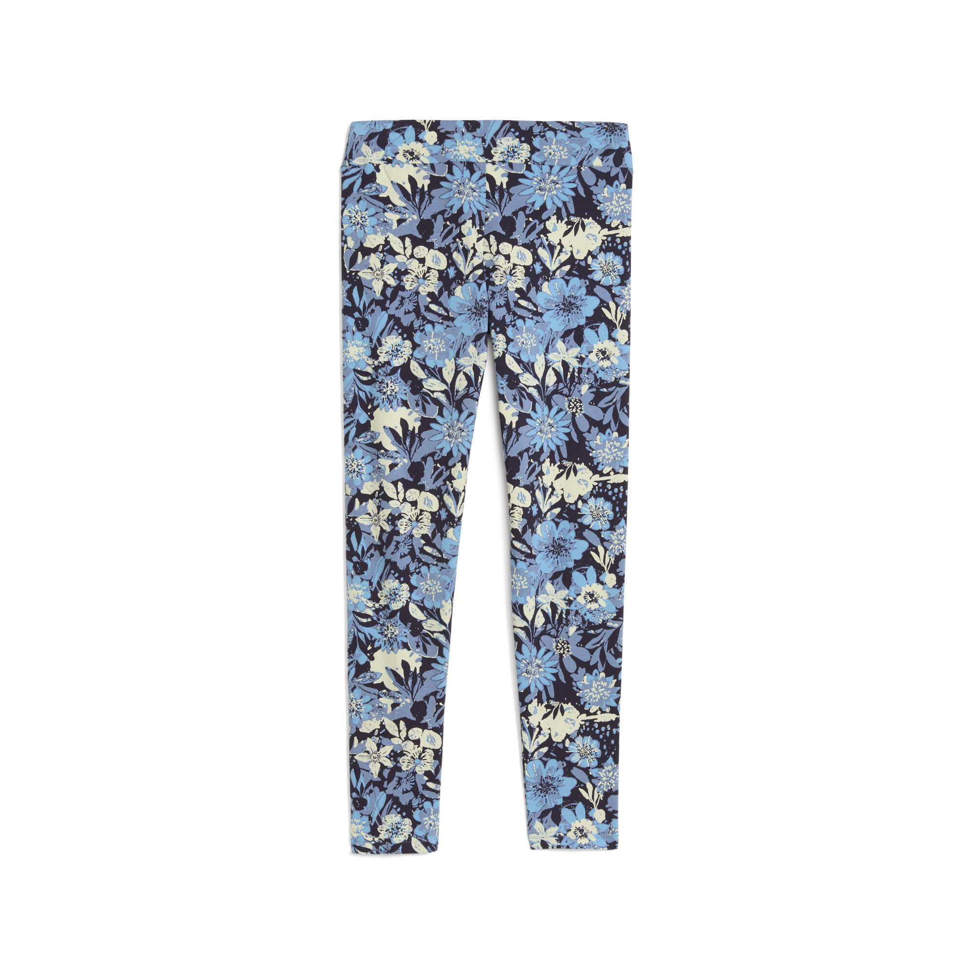 PUMA Essentials Nature 2.0 legging met all-over-print voor Dames, Blauw, Maat 5-6Y thumbnail 2
