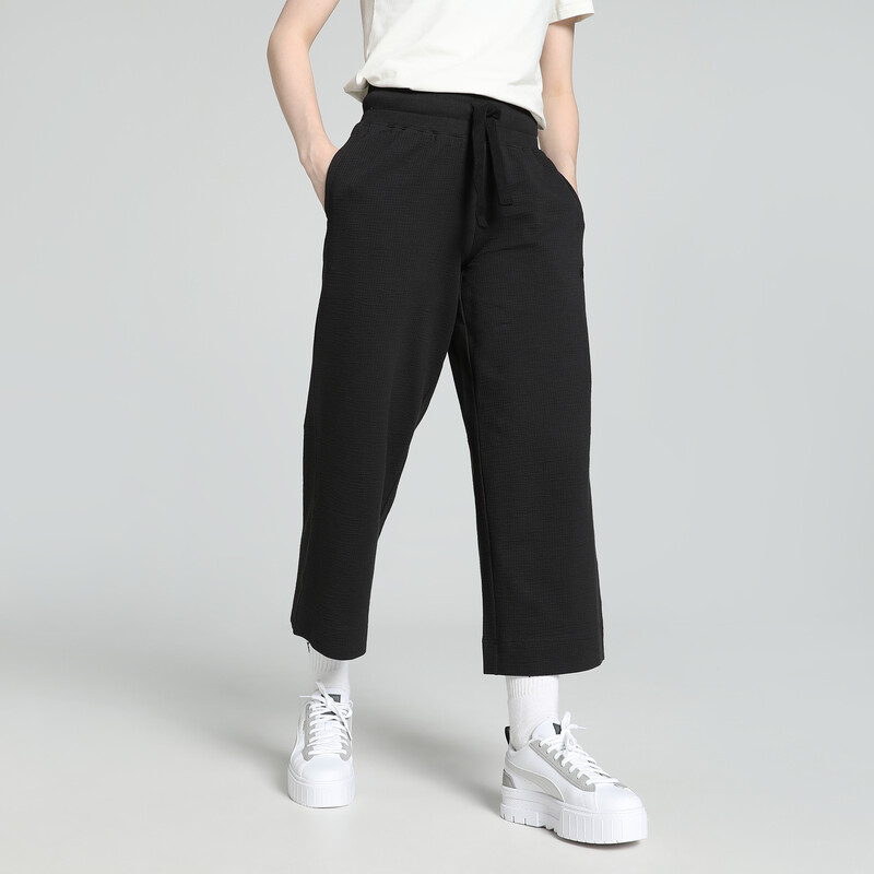 

Women's PUMA Essentials Wide Leg 7/8 Pants