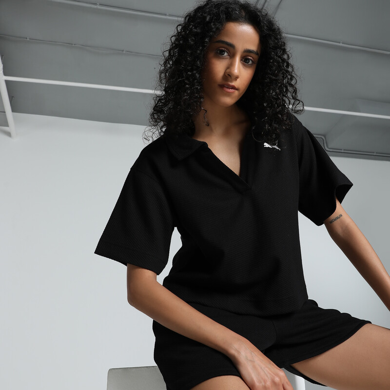 

Women's PUMA HER Relaxed Fit Polo