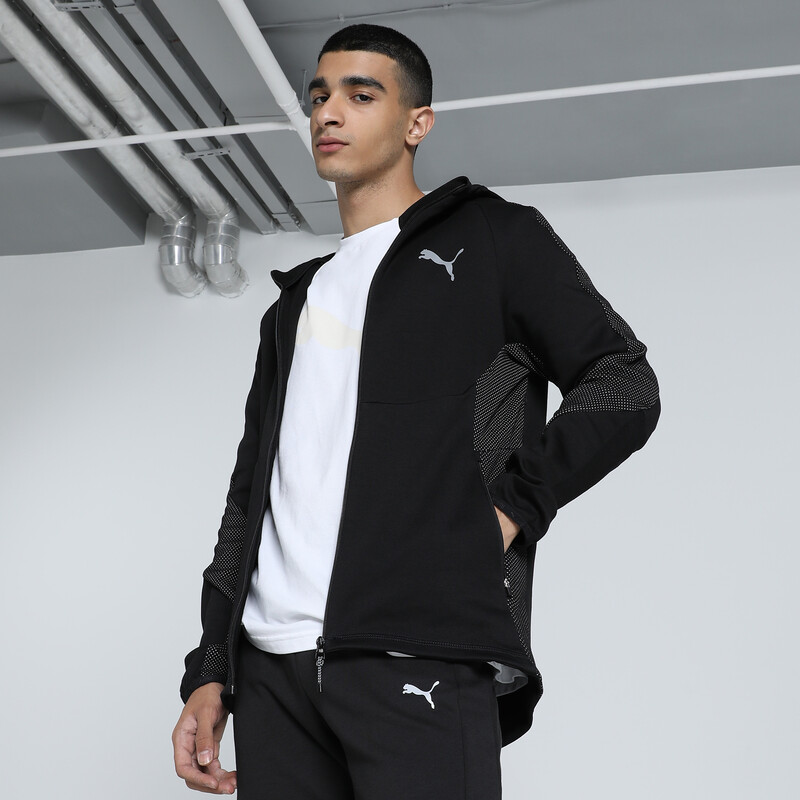 

Men's PUMA EVOSTRIPE Full-Zip Slim Fit Hoodie