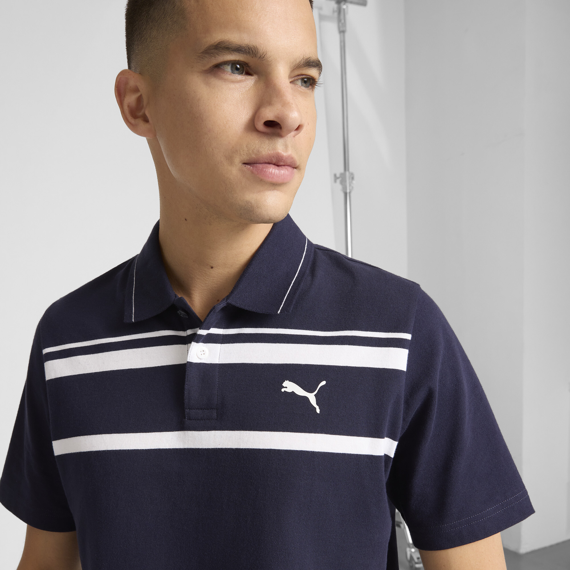 PUMA ESS ELEVATED Men's Polo Shirt - Picture 14 of 30
