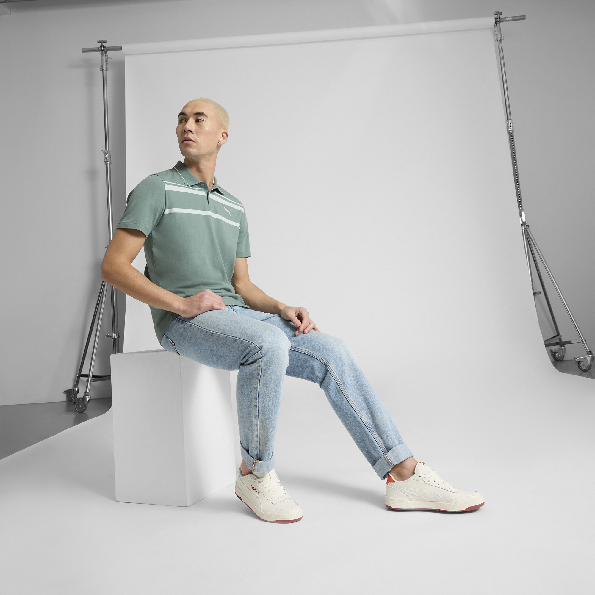 PUMA ESS ELEVATED Men's Polo Shirt - Picture 25 of 30