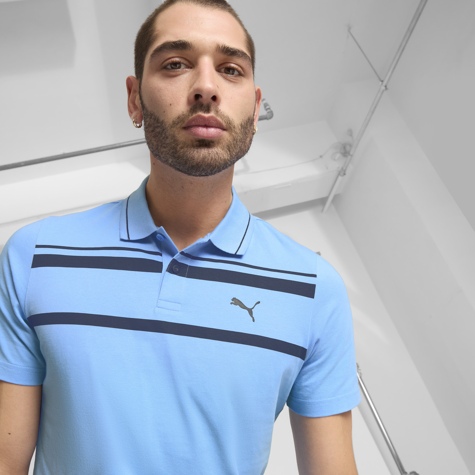 PUMA ESS ELEVATED Men's Polo Shirt - Picture 19 of 30