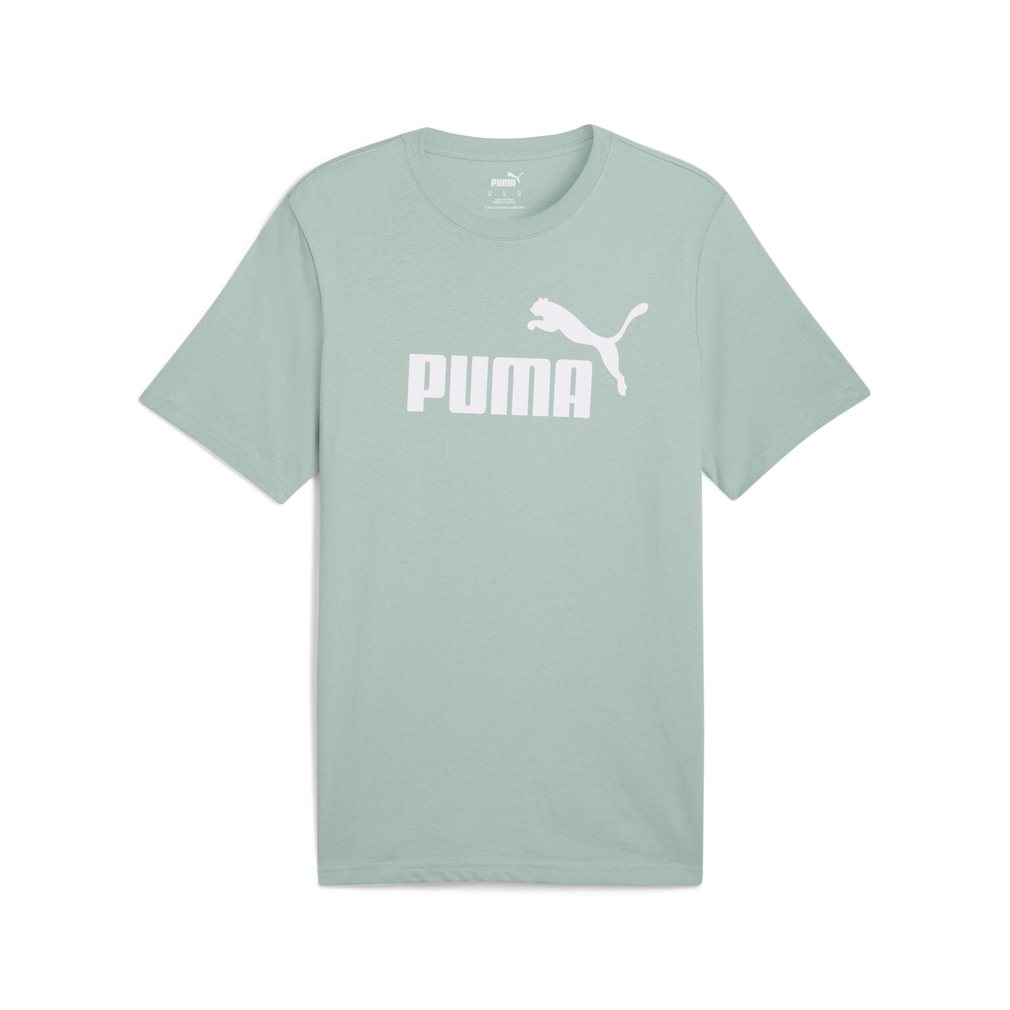 Puma Ess No. 1 Logo Men's T-shirt In Green