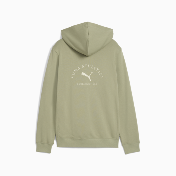 PUMA Class Graphic Hoodie Youth, Lux Army, large-ZAF