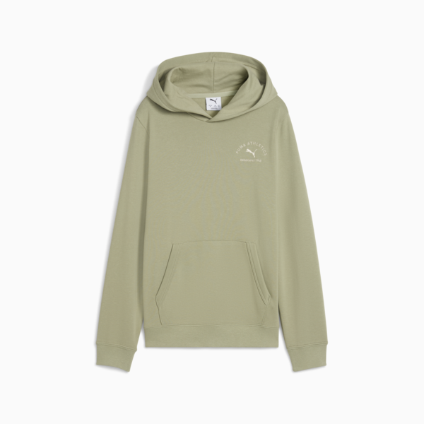 PUMA Class Graphic Hoodie Youth, Lux Army, large-ZAF