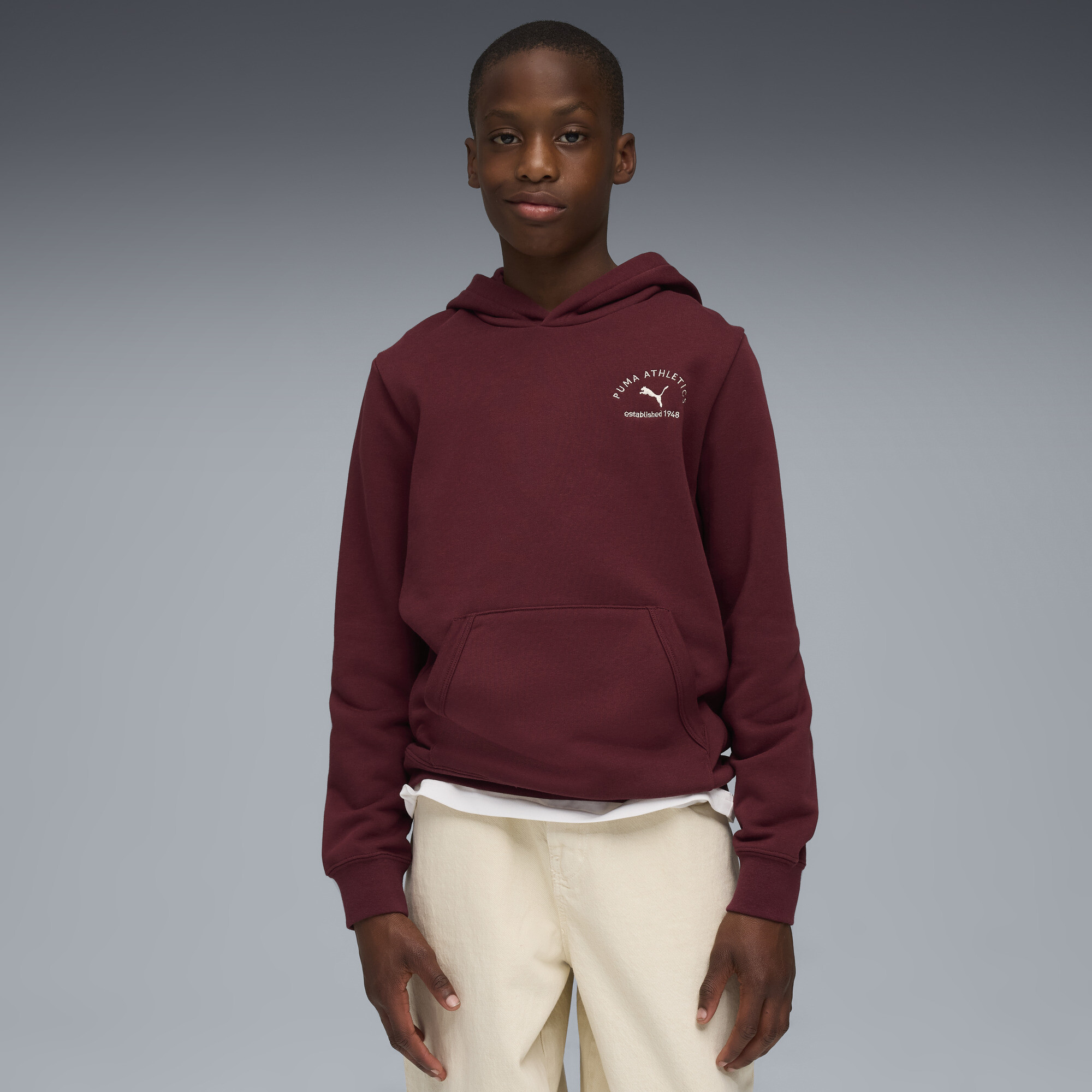 PUMA Class hoodie met print voor Heren, Maat 11-12Y thumbnail 4