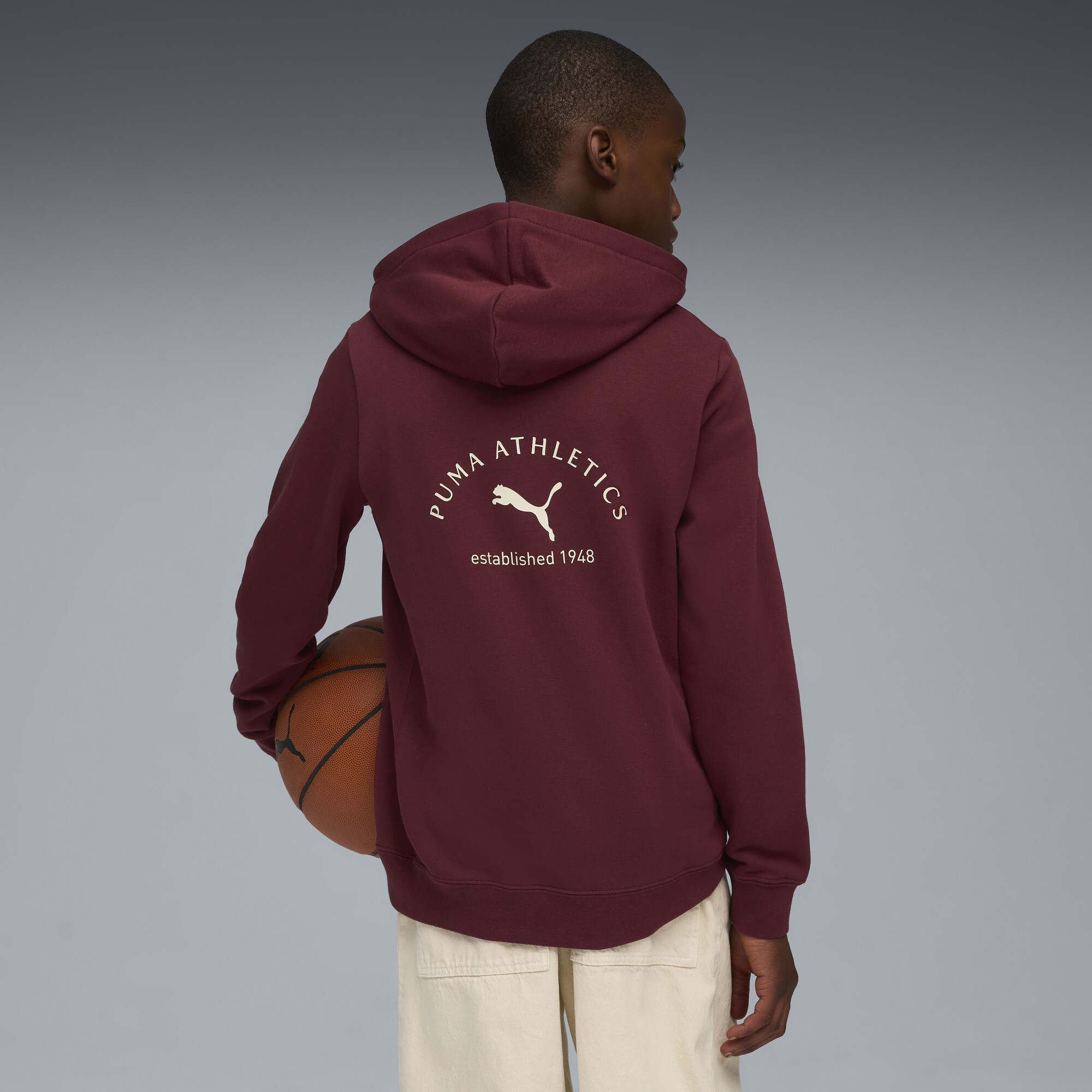 PUMA Class hoodie met print voor Heren, Maat 11-12Y thumbnail 3